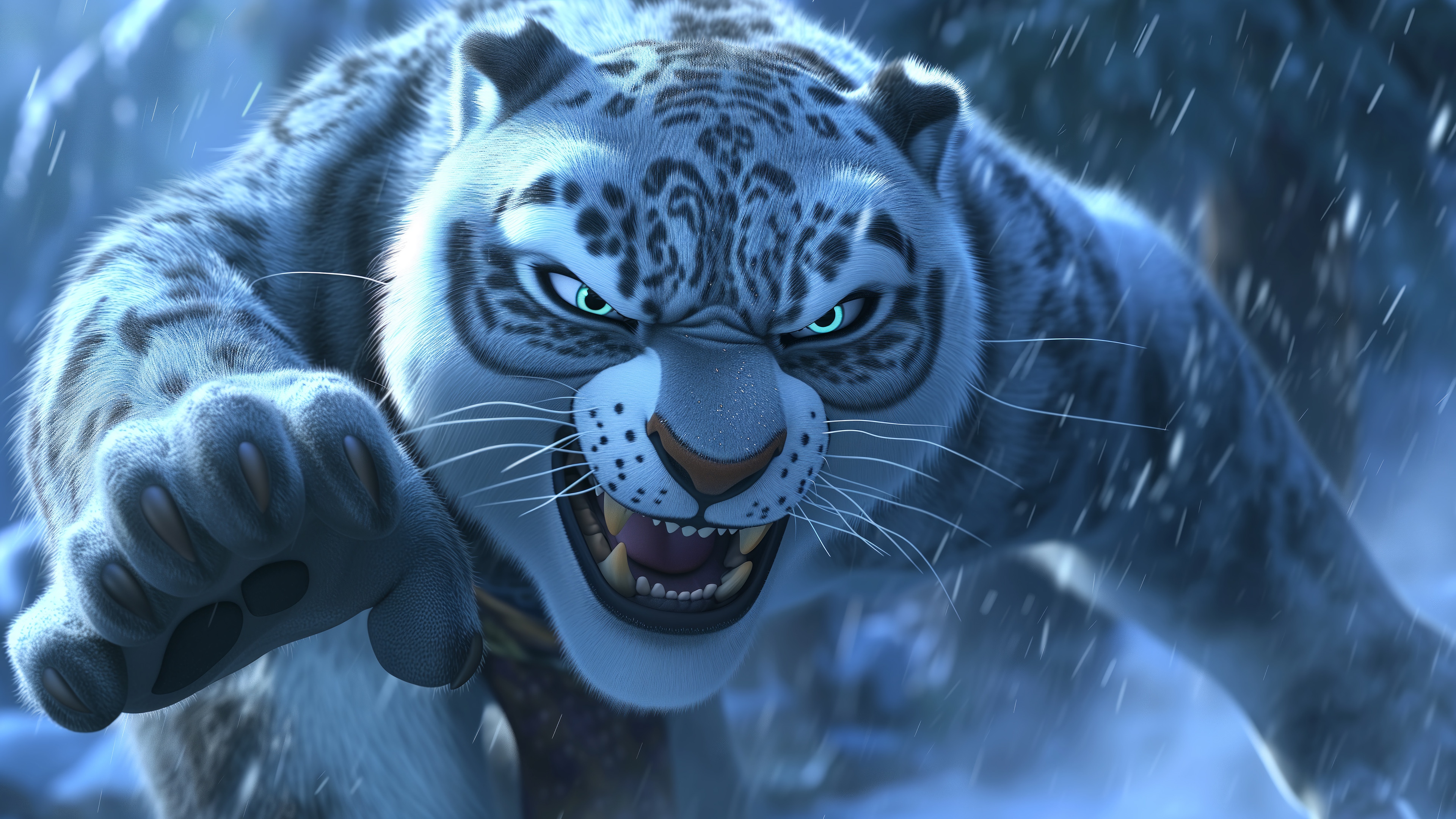 Tai Lung from Kung Fu Panda 4K HD Wallpaper