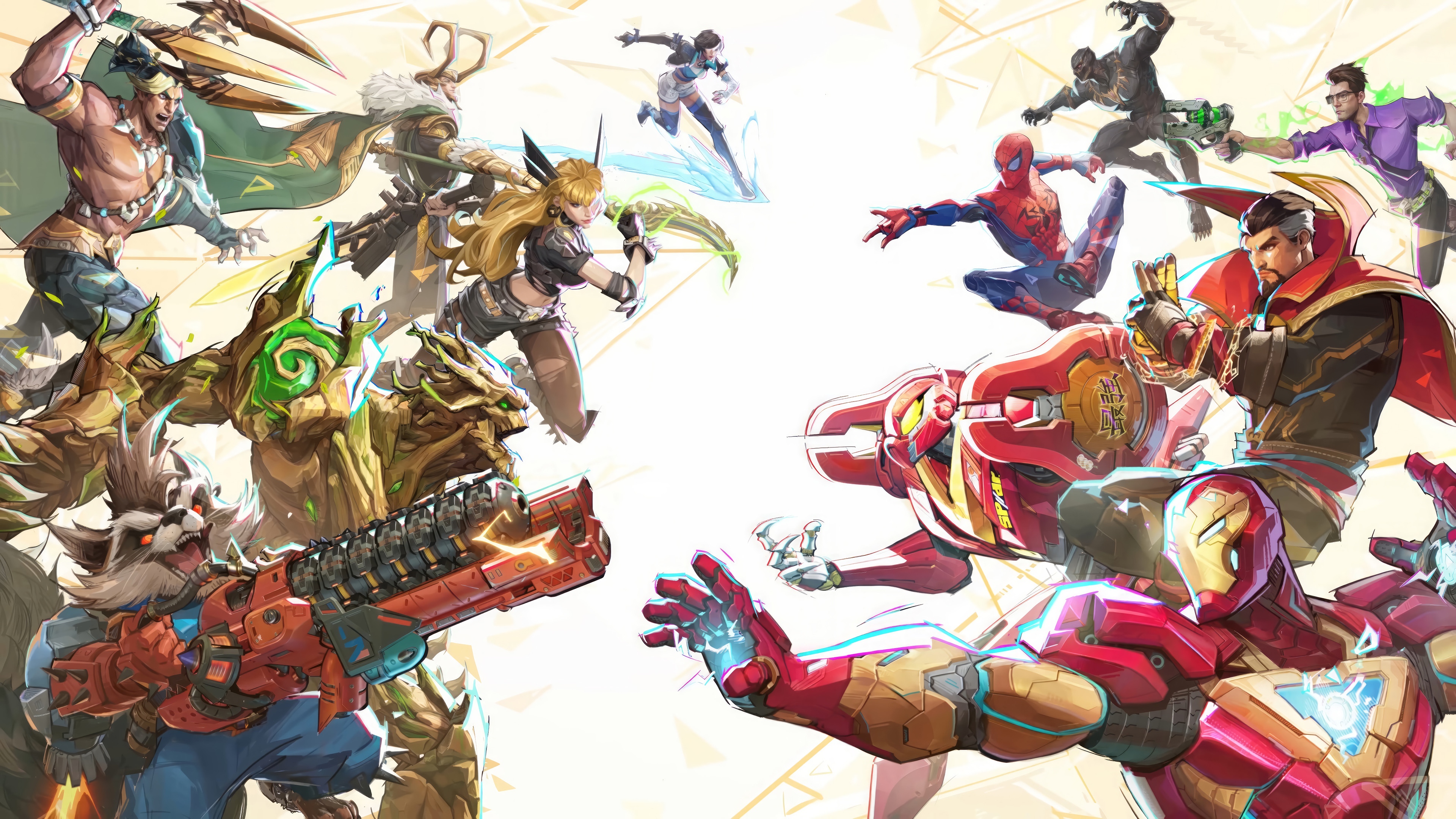 Marvel Rivals Characters Assemble HD Wallpaper