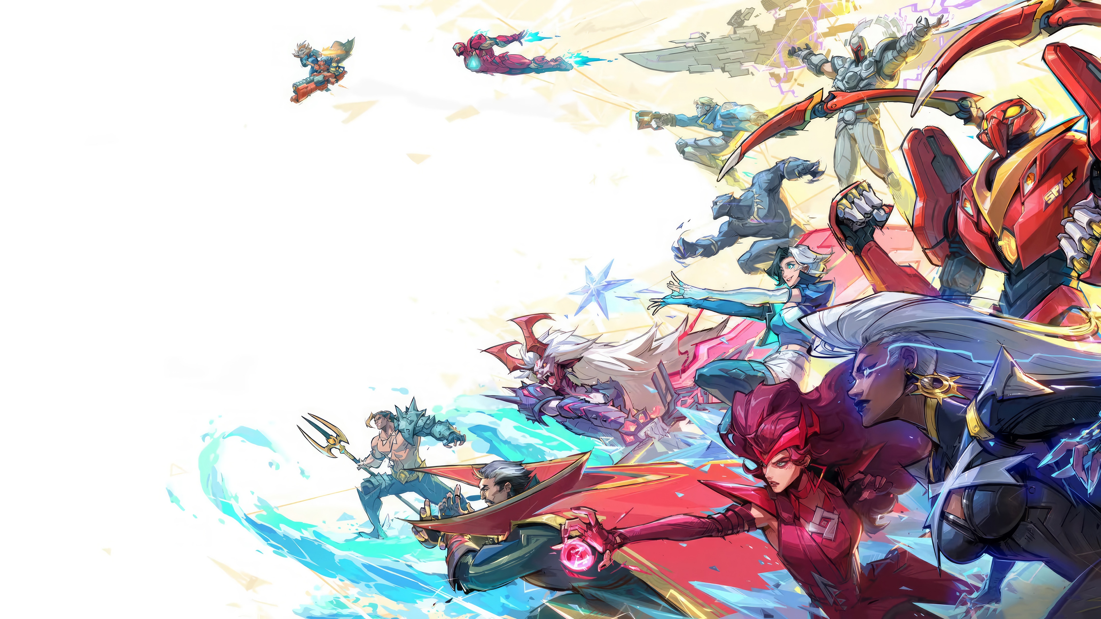 Marvel Rivals 4K Video Game Characters HD Wallpaper