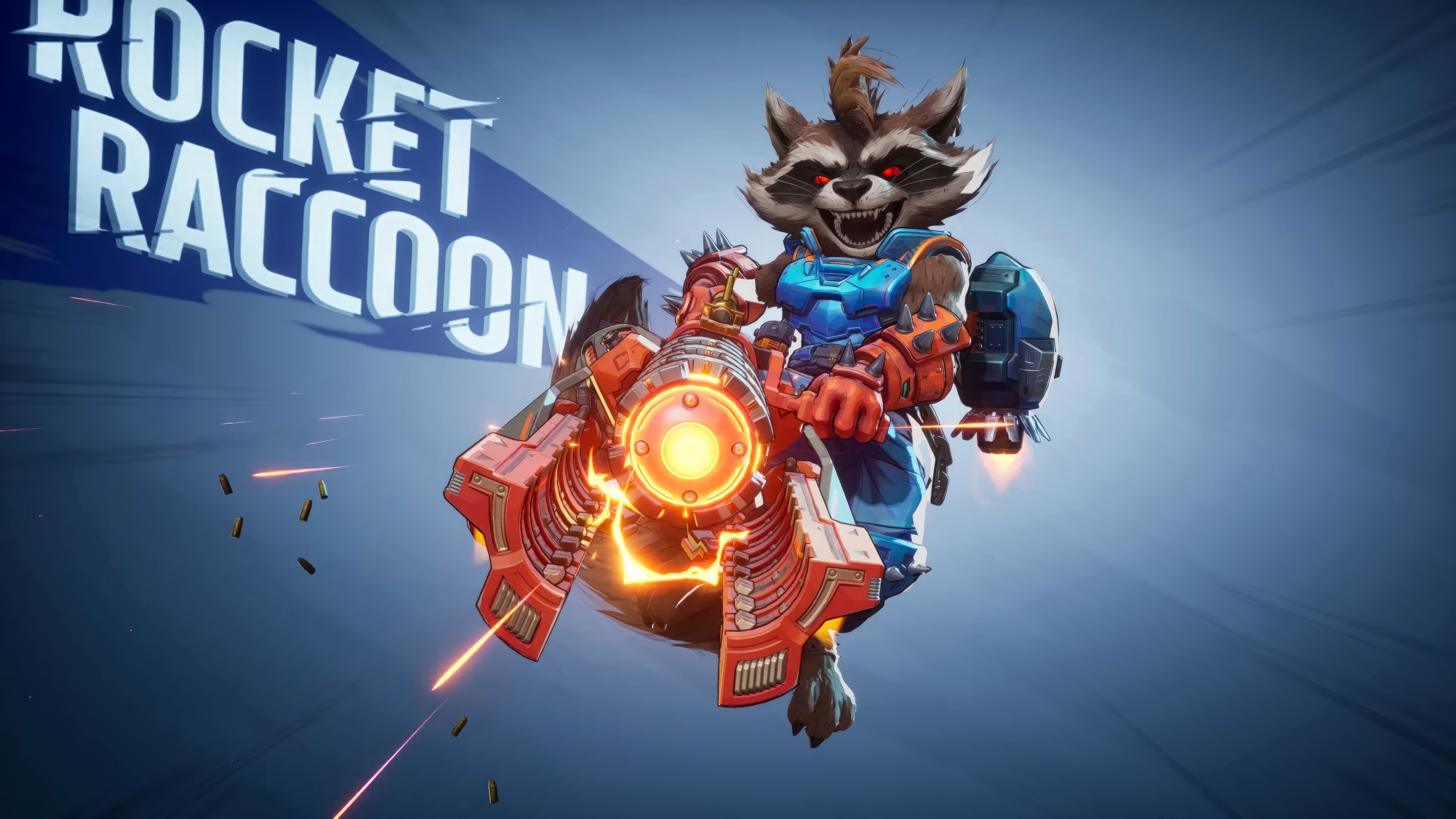 Rocket Raccoon in Marvel Rivals 4K HD Wallpaper