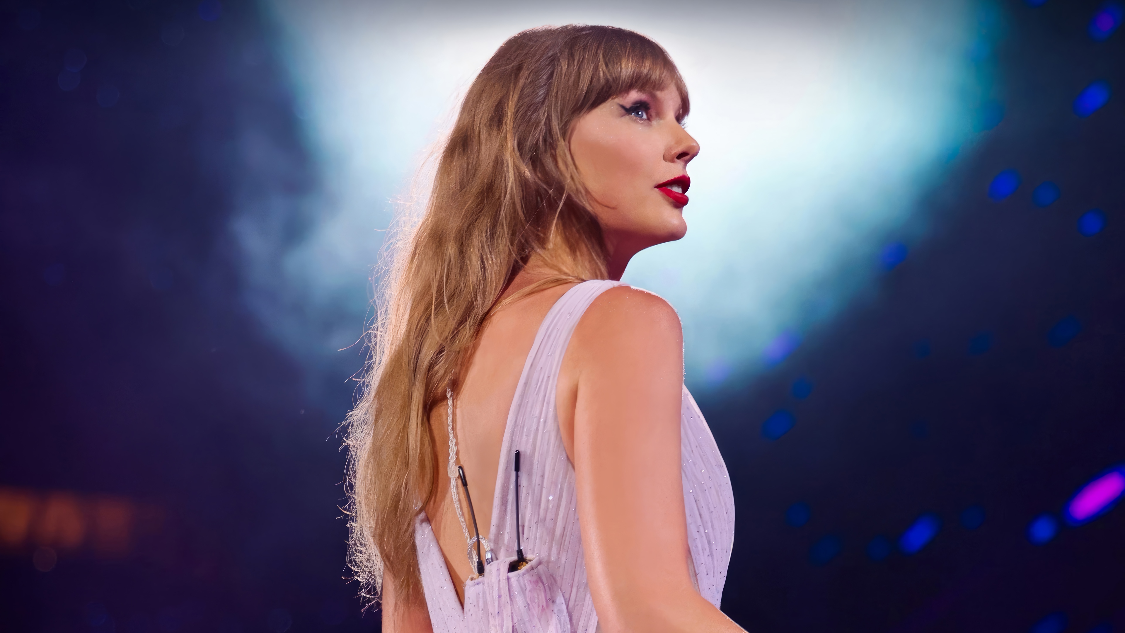 Taylor Swift on The Eras Tour 4K HD Wallpaper