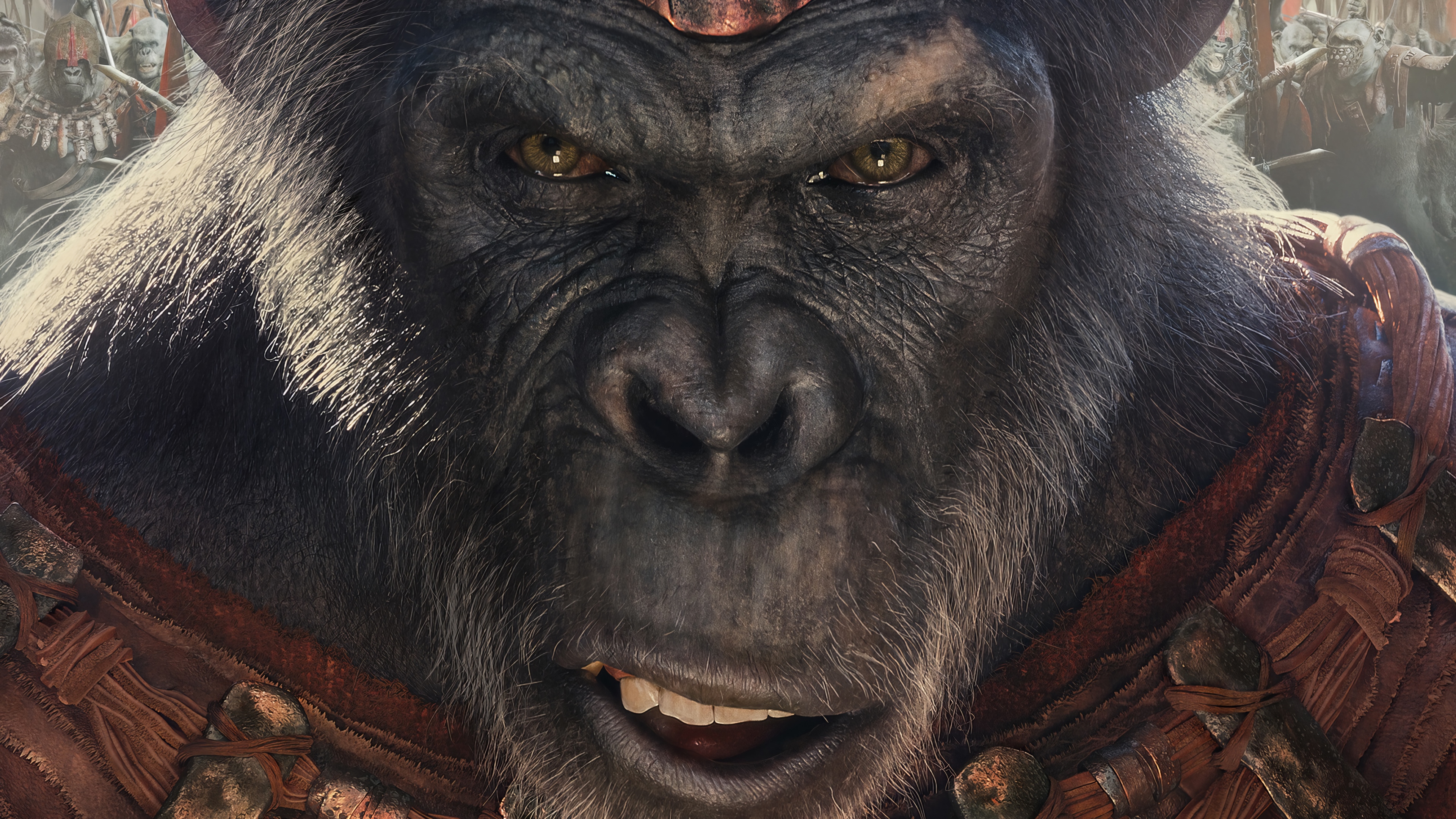 Proximus Caesar from Kingdom of the Planet of the Apes 4K HD Wallpaper