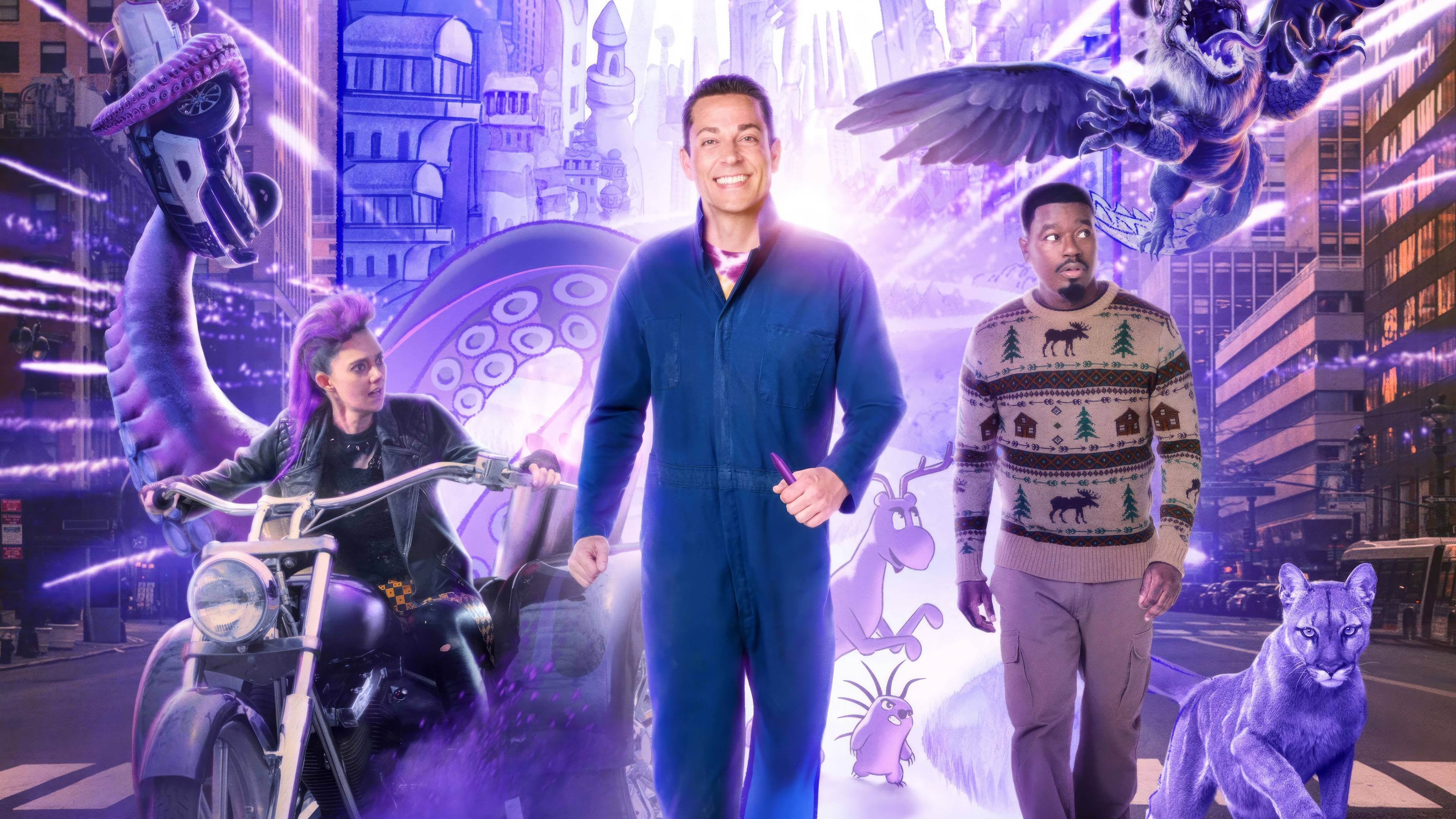 Harold and the Purple Crayon 4K HD Wallpaper