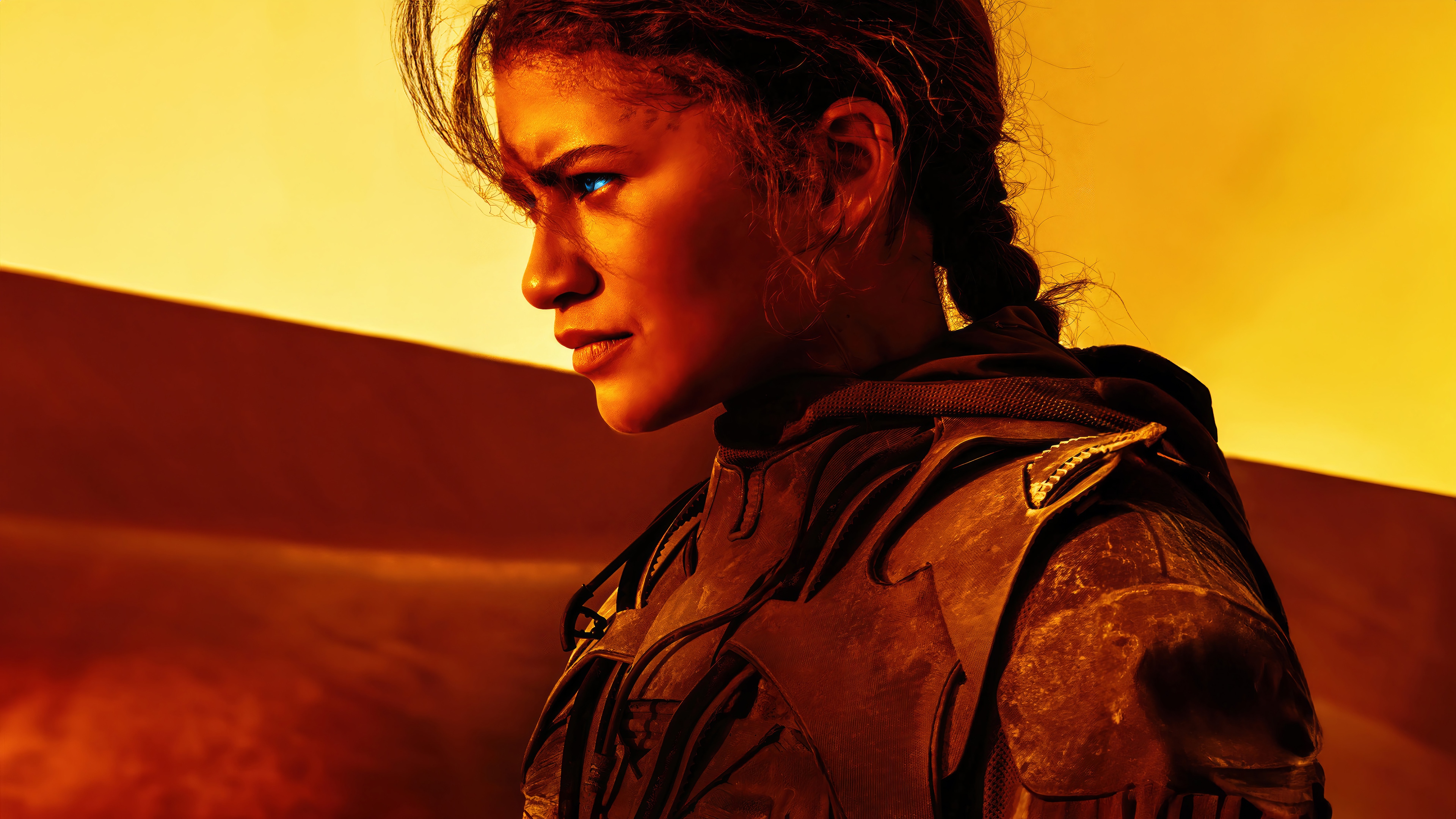 Zendaya as Chani in Dune: Part 2 4K HD Wallpaper