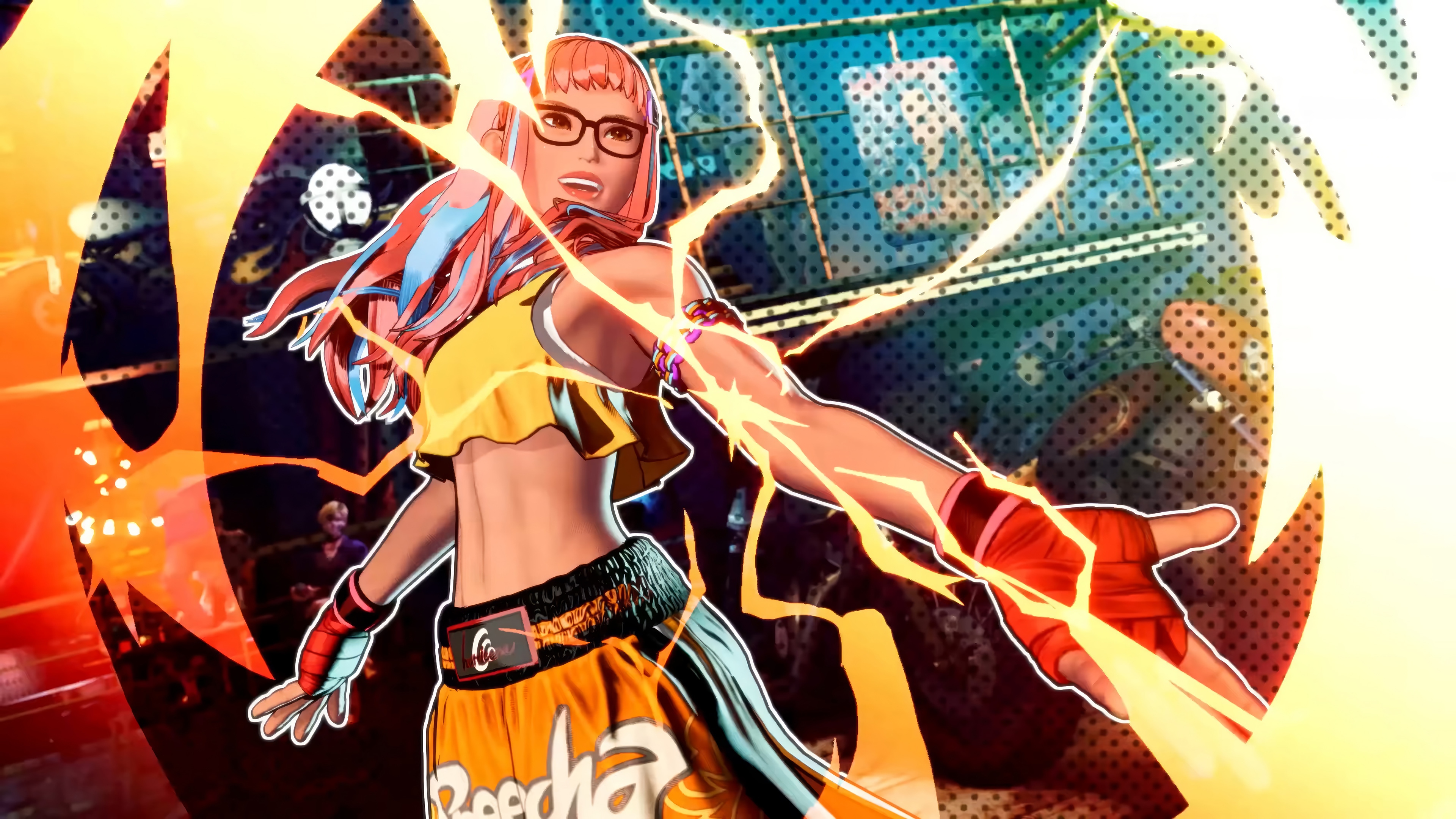 Preecha from Fatal Fury: City of the Wolves in 4K HD Wallpaper
