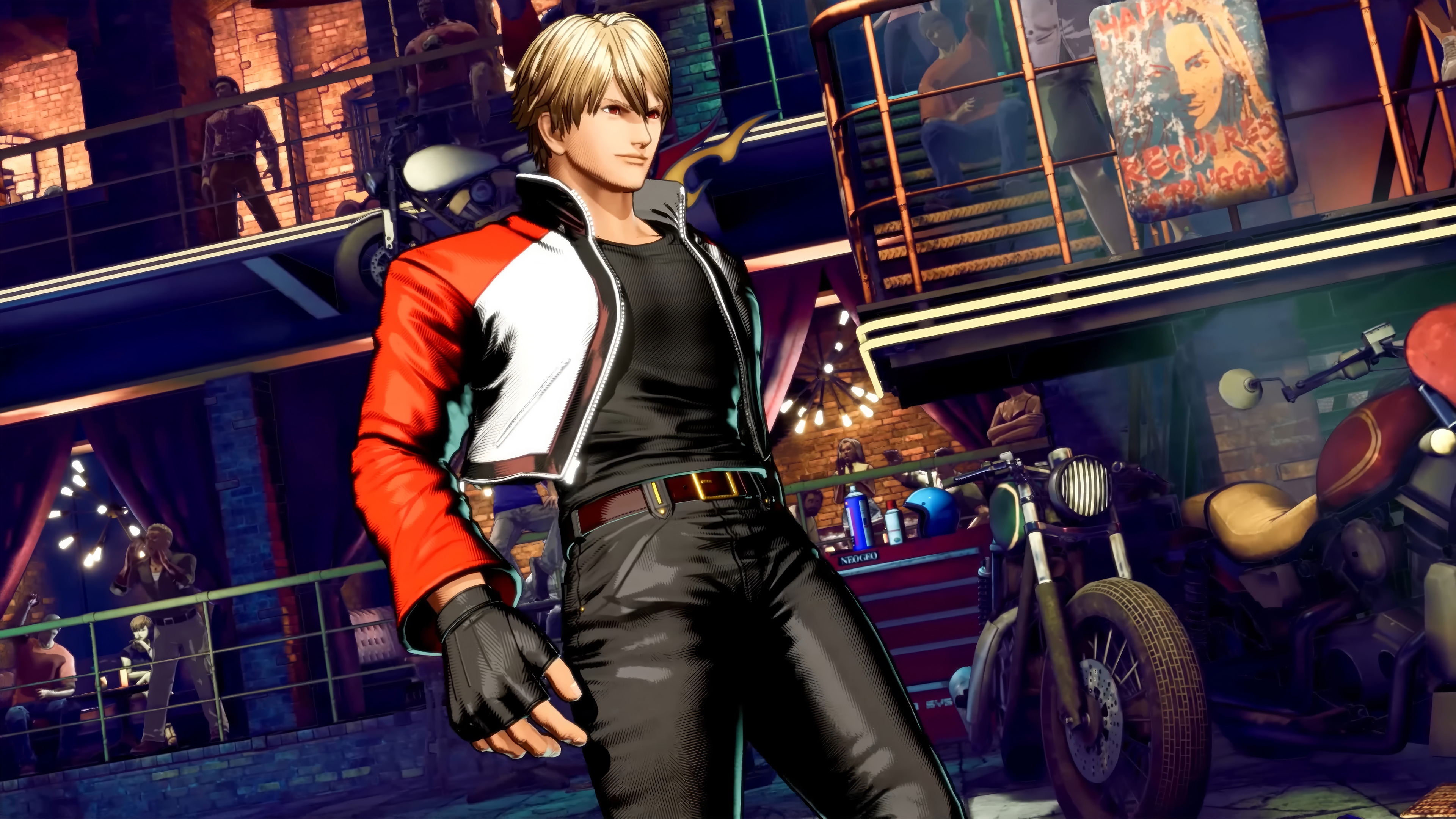 Rock Howard in Fatal Fury: City of the Wolves 4K HD Wallpaper
