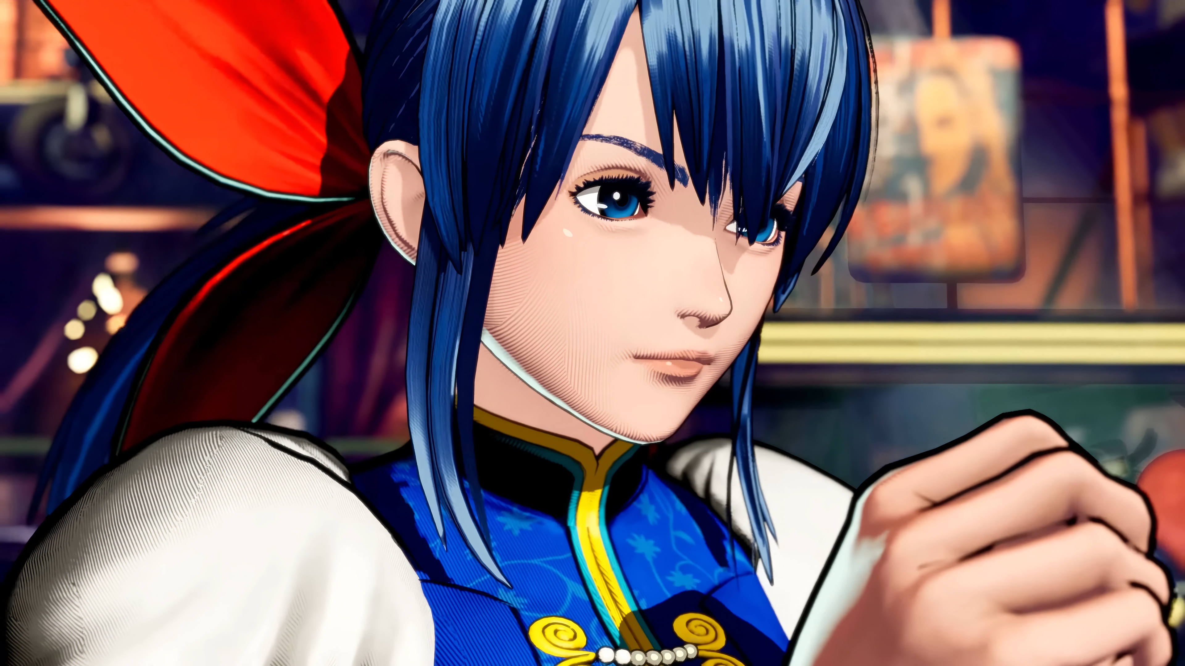 Hotaru Futaba in Fatal Fury: City of the Wolves 4K HD Wallpaper