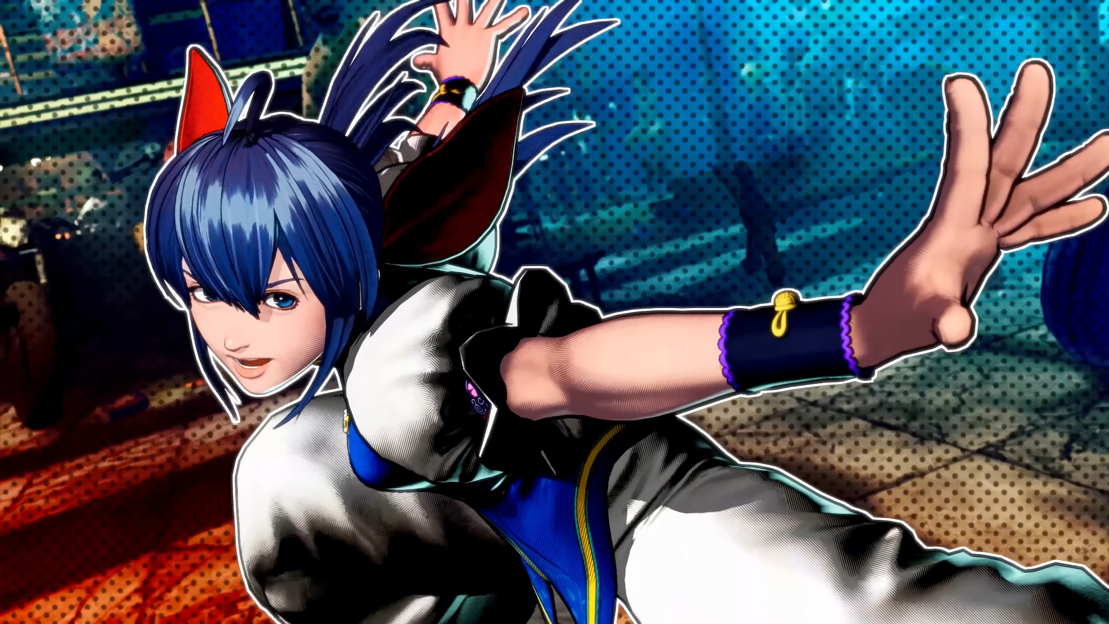Hotaru Futaba in Fatal Fury: City of the Wolves 4K HD Wallpaper