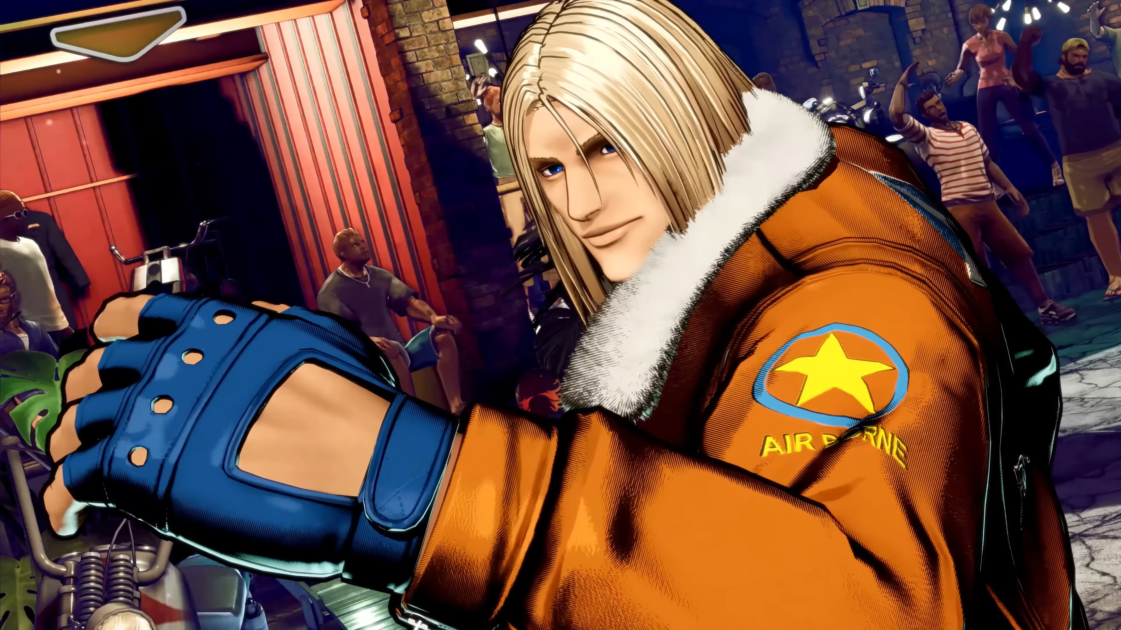 Terry Bogard in Fatal Fury: City of the Wolves 4K HD Wallpaper