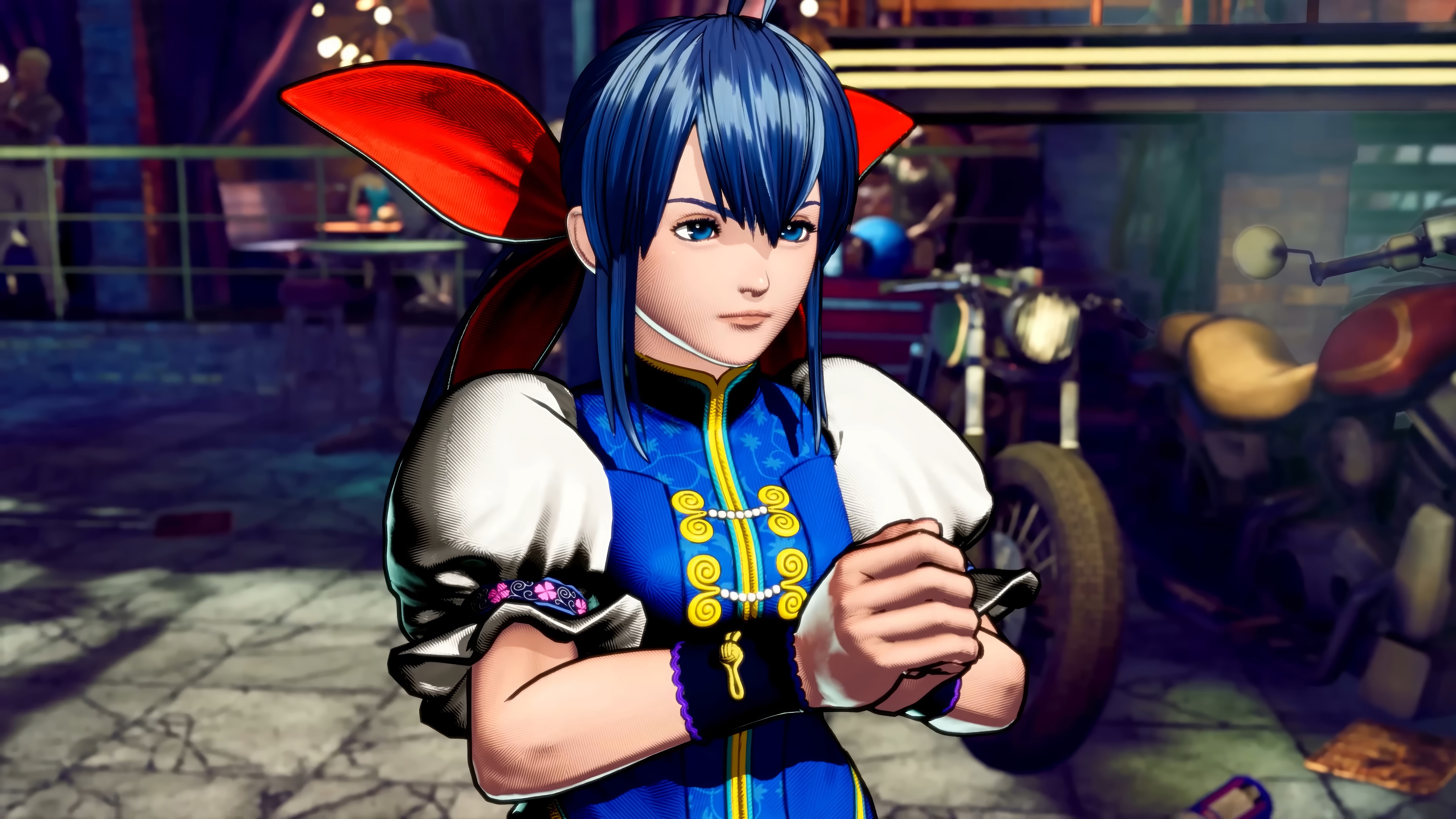 Hotaru Futaba in Fatal Fury: City of the Wolves 4K HD Wallpaper