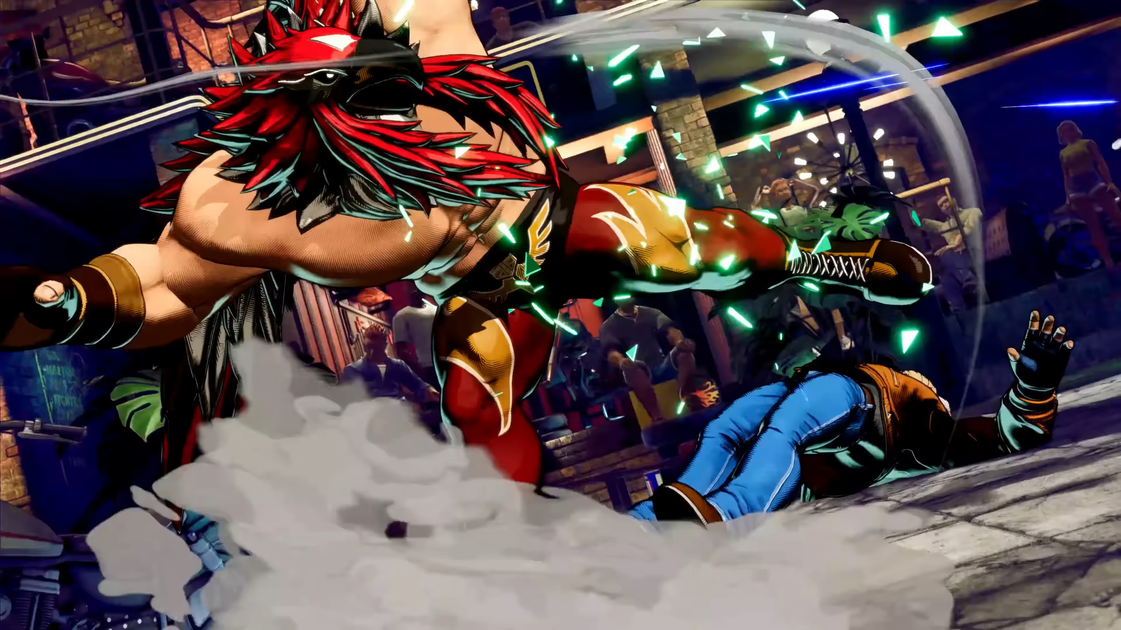 Tizoc fighting in Fatal Fury: City of the Wolves 4K HD Wallpaper