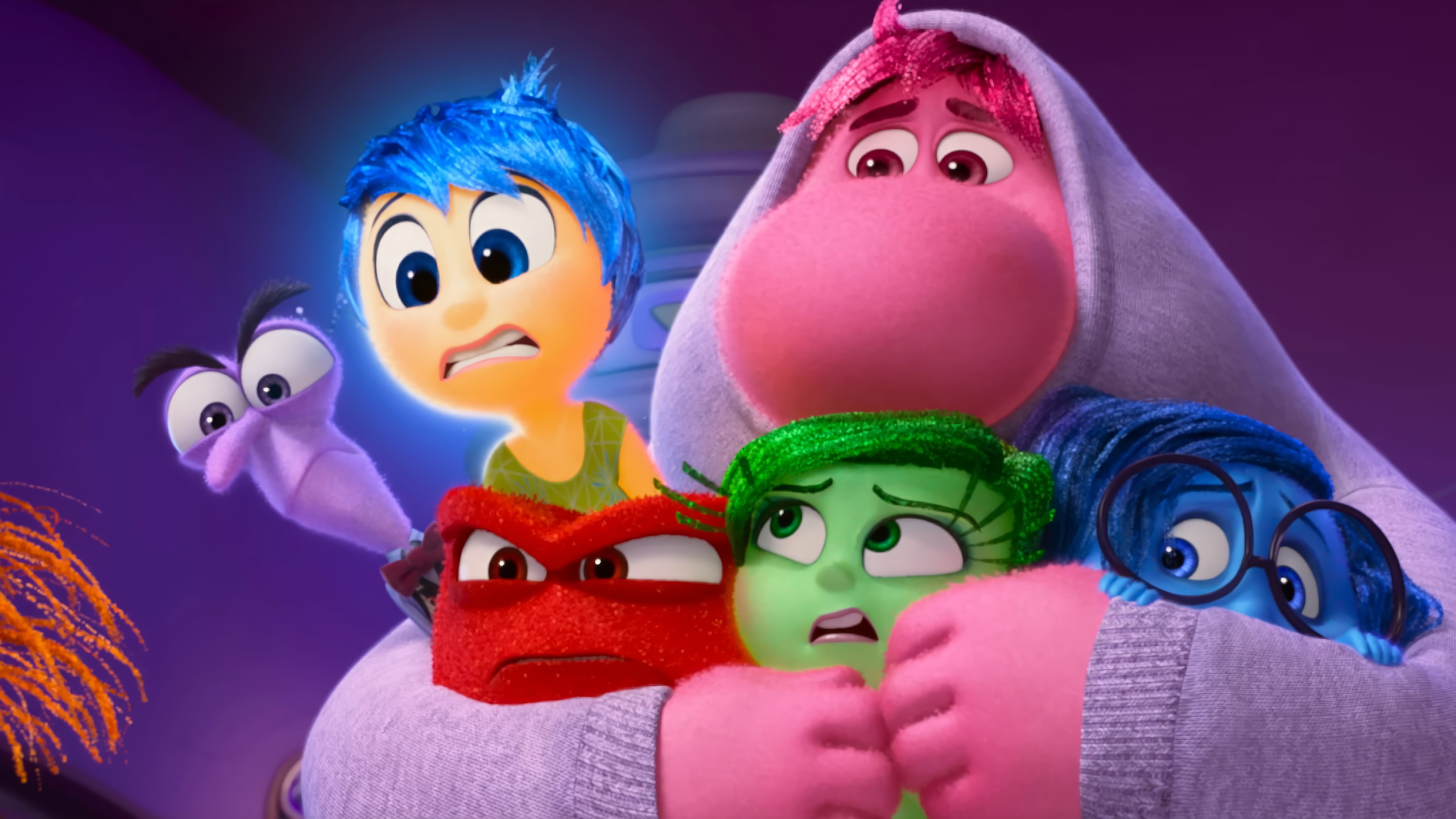 Inside Out 2 Characters 4K HD Wallpaper