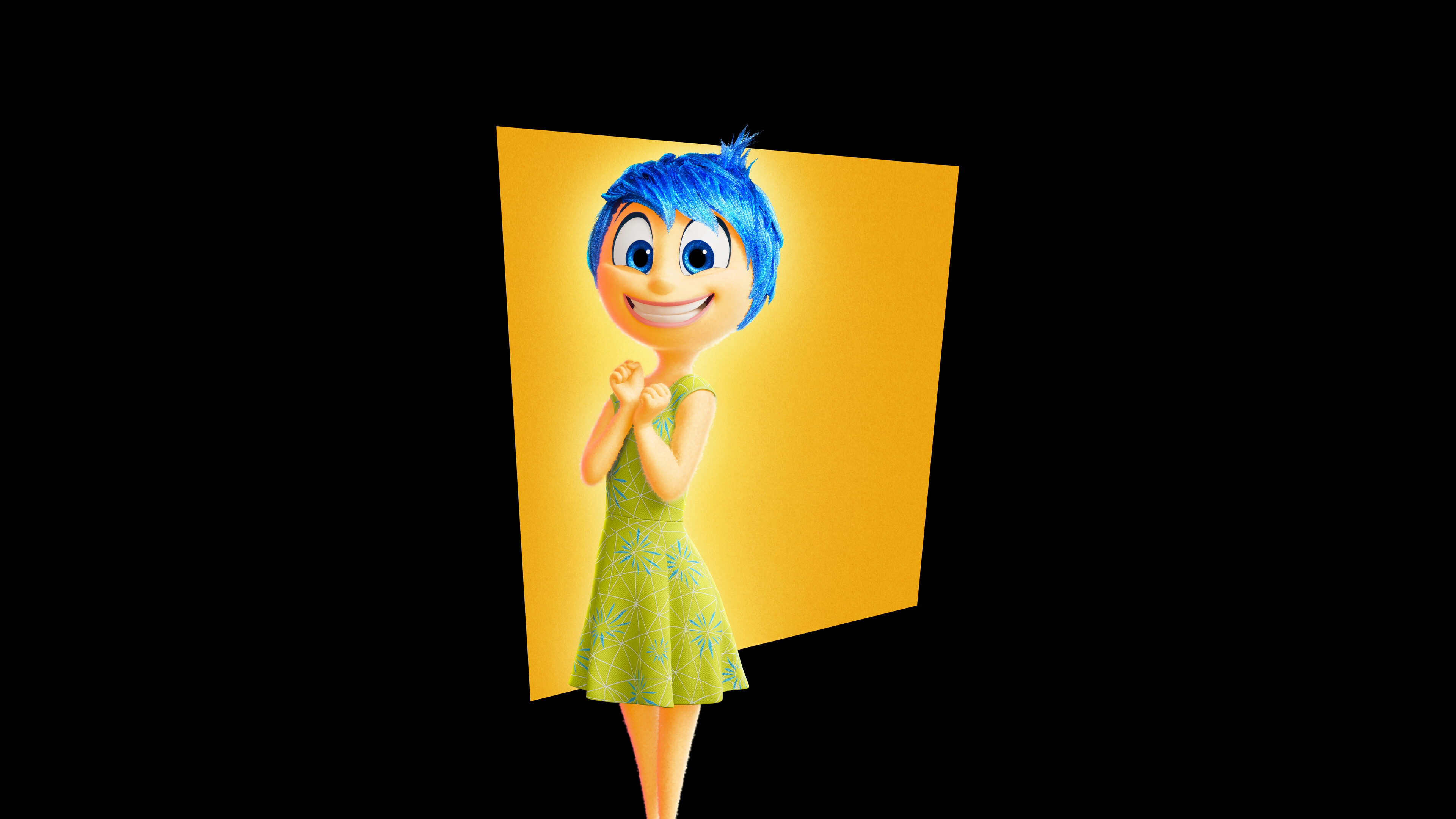 Joy from Inside Out 4K HD Wallpaper