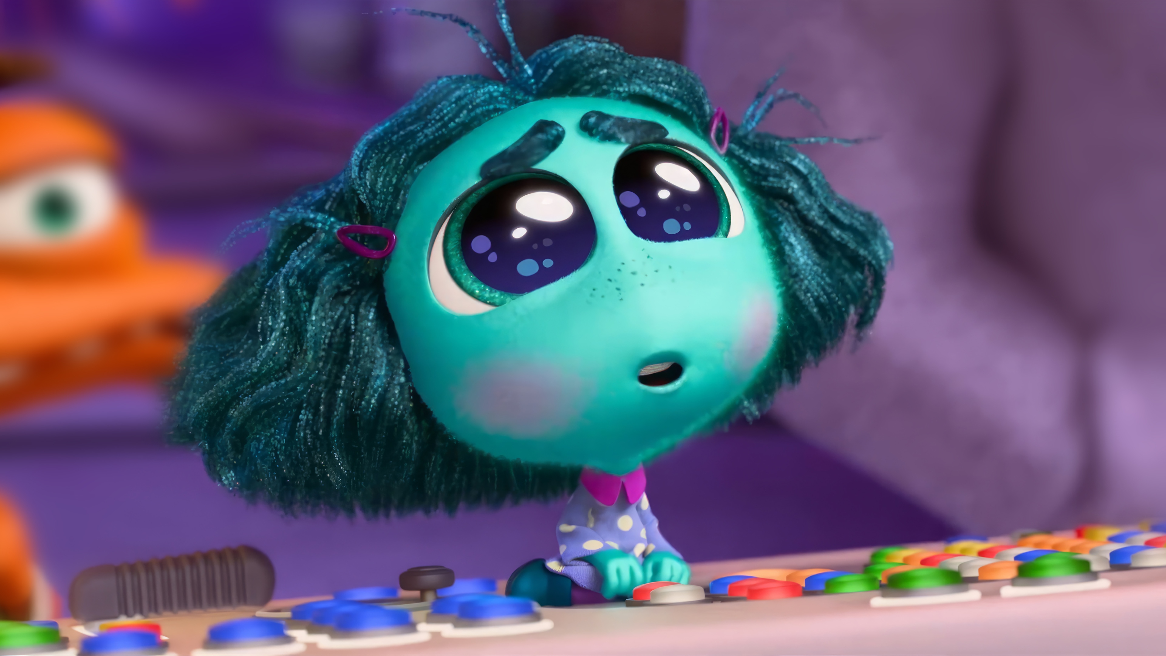 Envy from Inside Out 2 4K HD Wallpaper