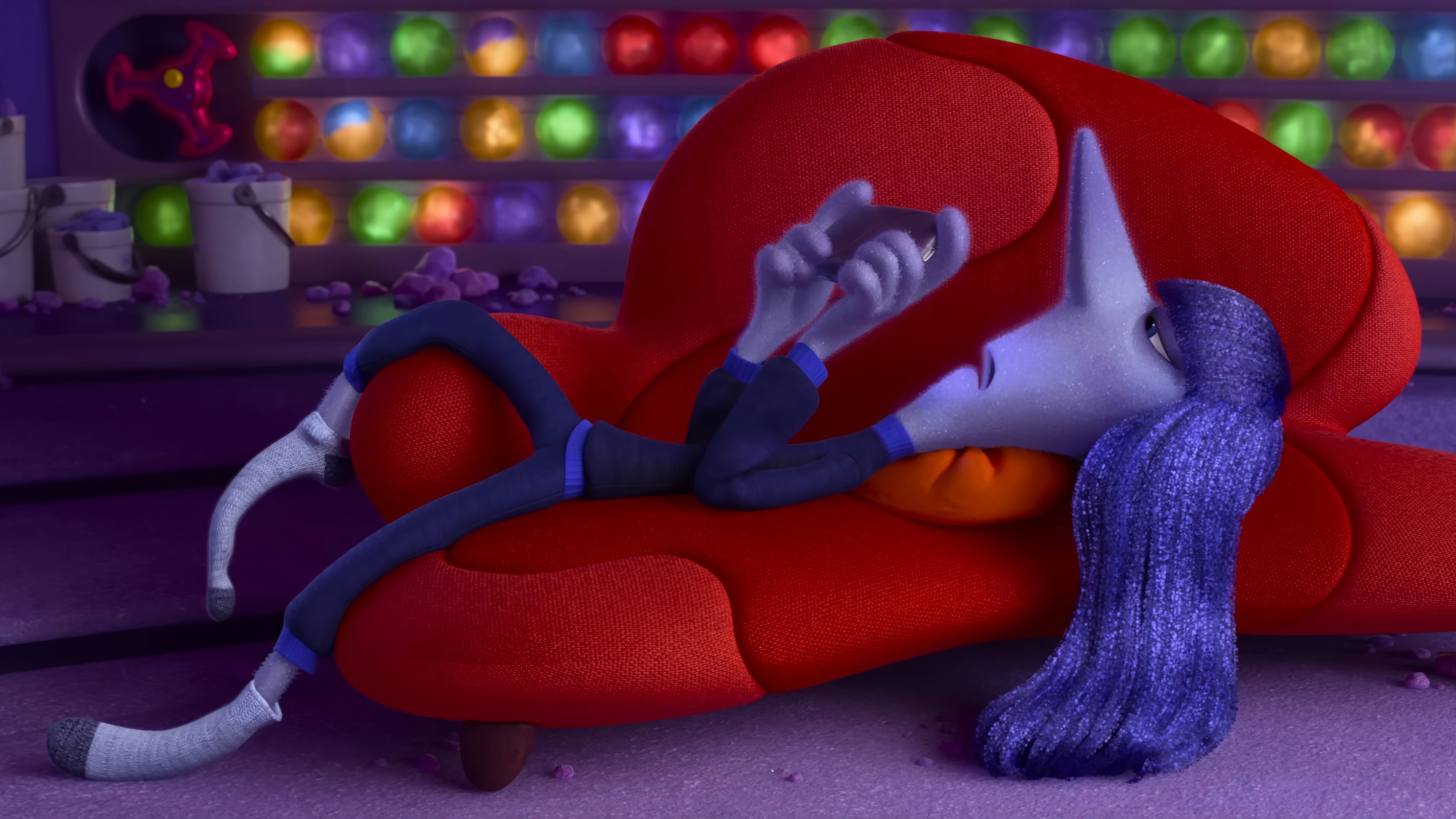Ennui from Inside Out 2 4K HD Wallpaper