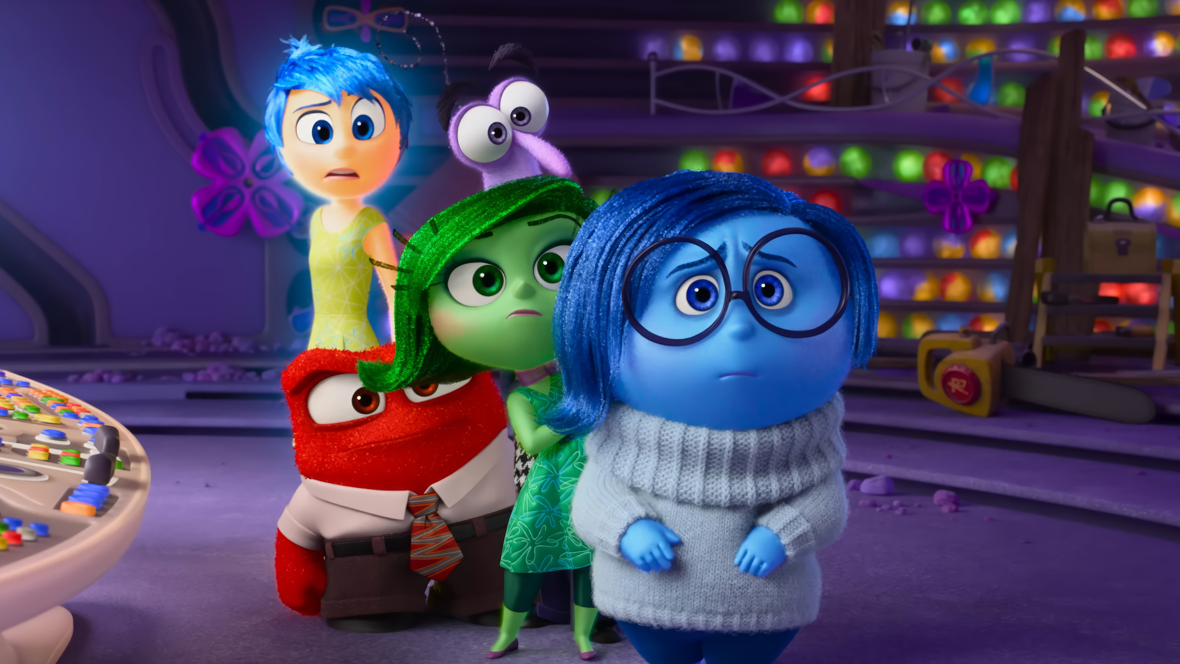 Inside Out 4K HD Wallpaper