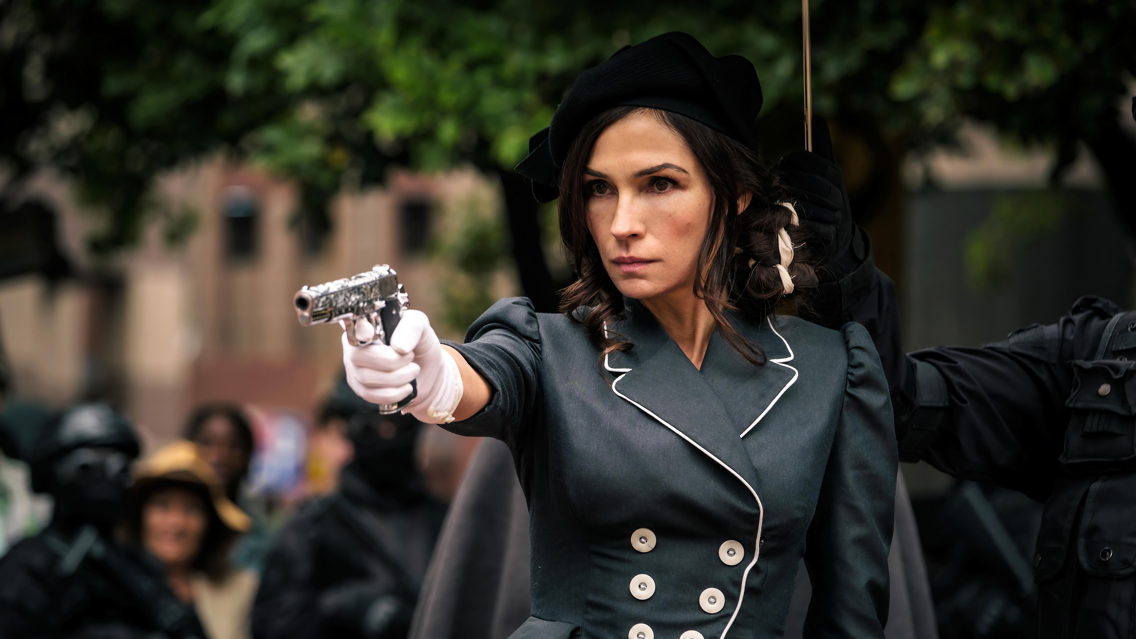 Famke Janssen in Boy Kills World 4K HD Wallpaper