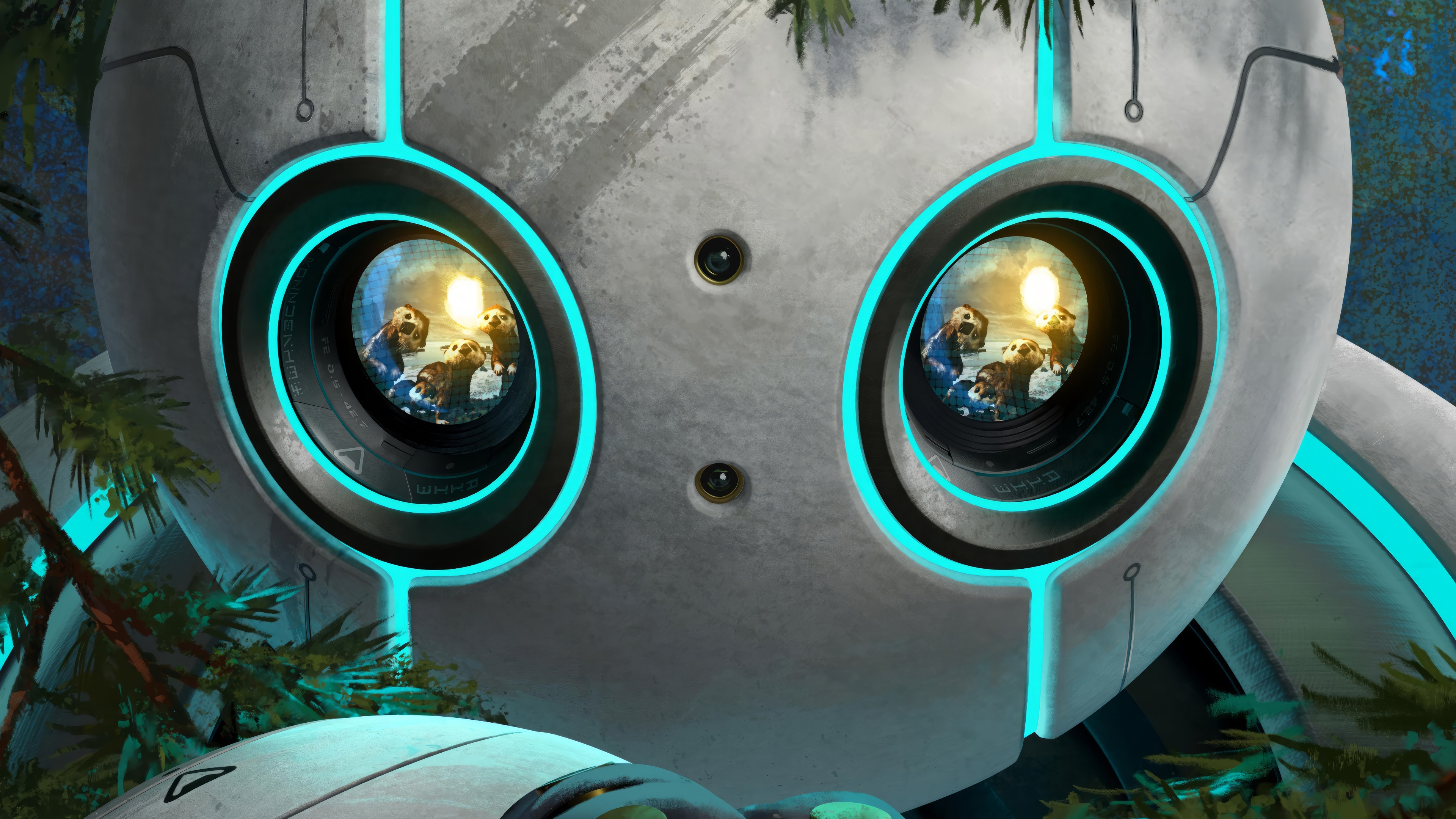The Wild Robot 4K HD Wallpaper