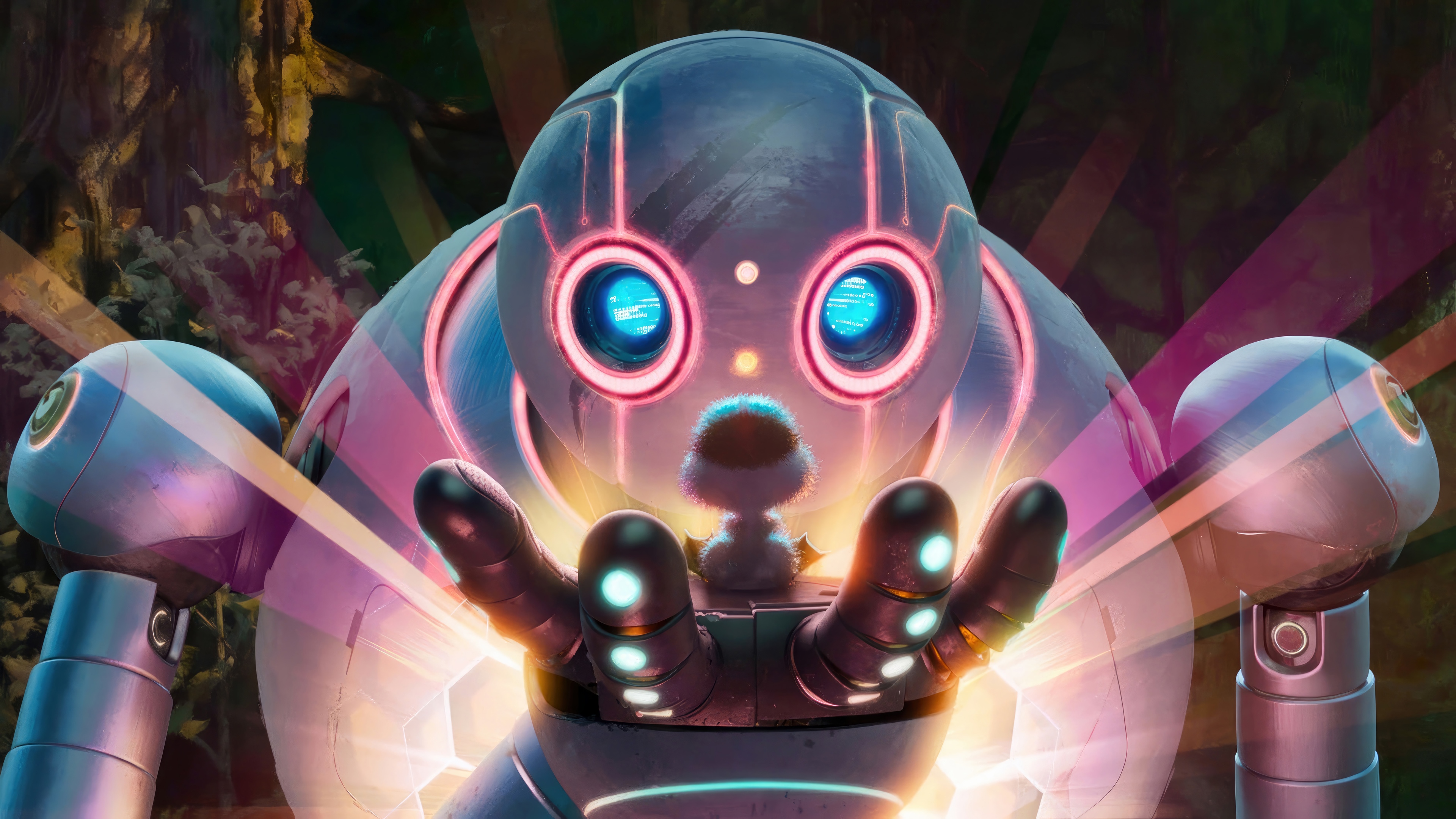 The Wild Robot 4K HD Wallpaper