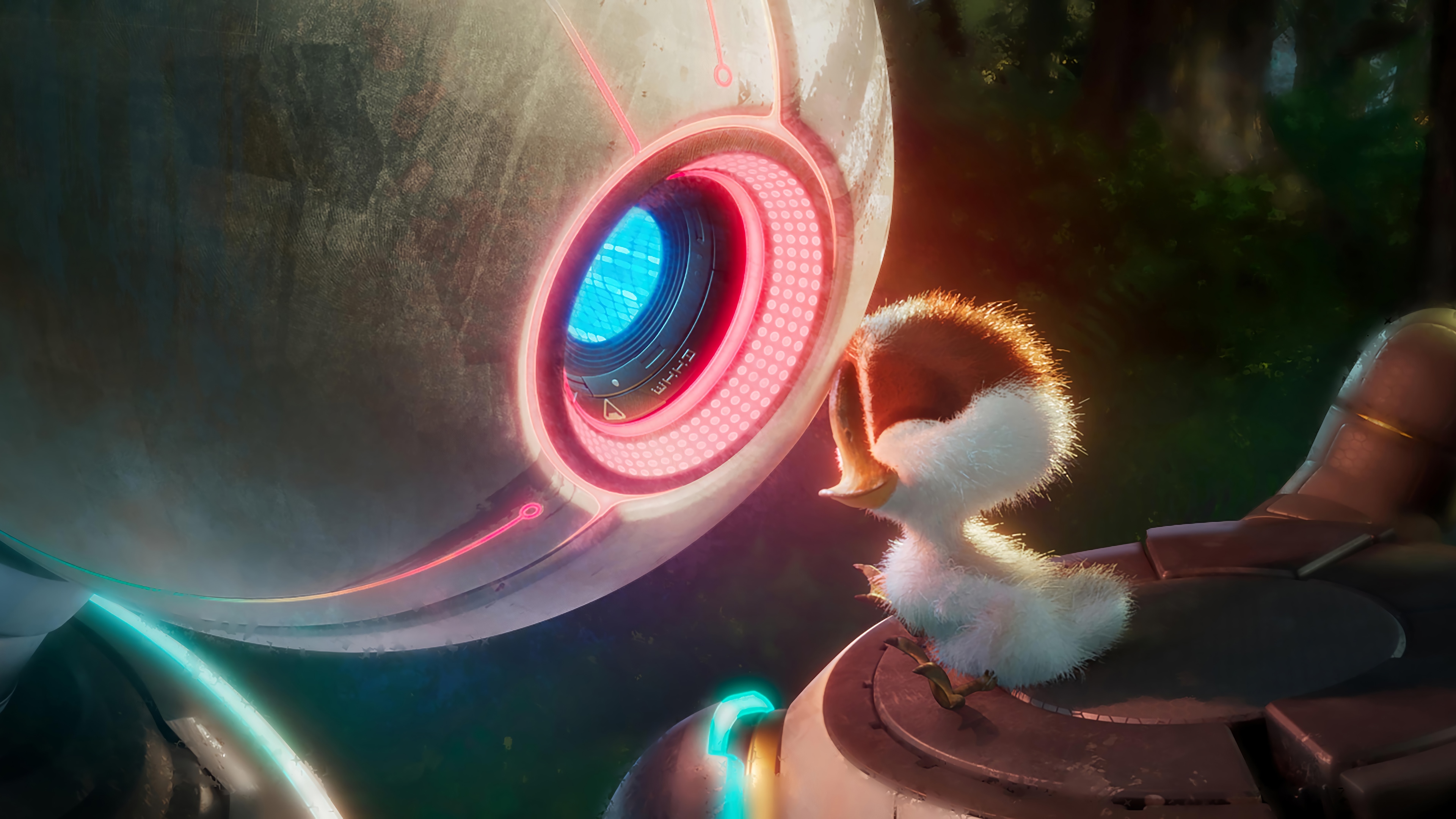 The Wild Robot 4K HD Wallpaper