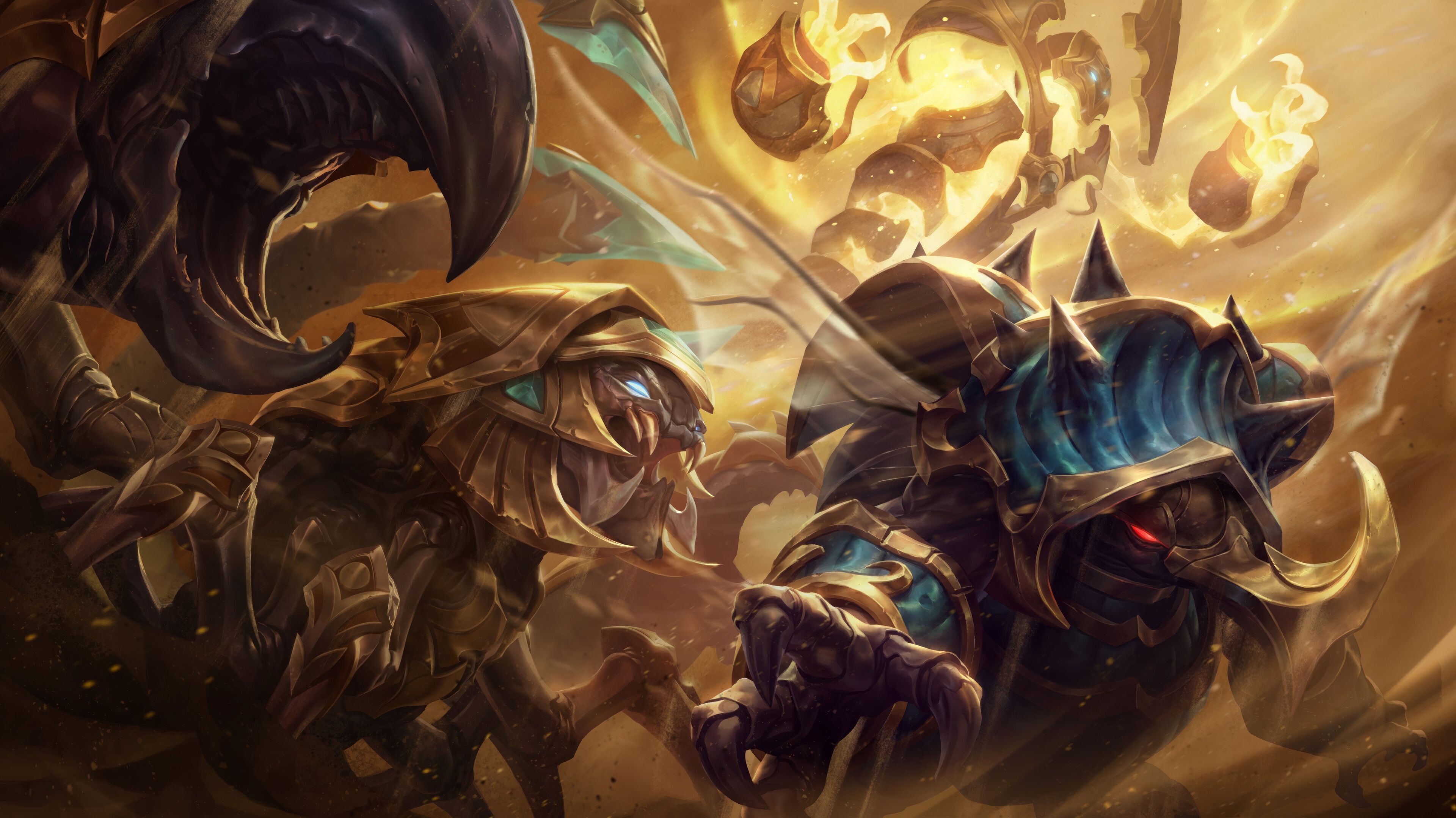 Skarner from League of Legends in 4K HD Wallpaper