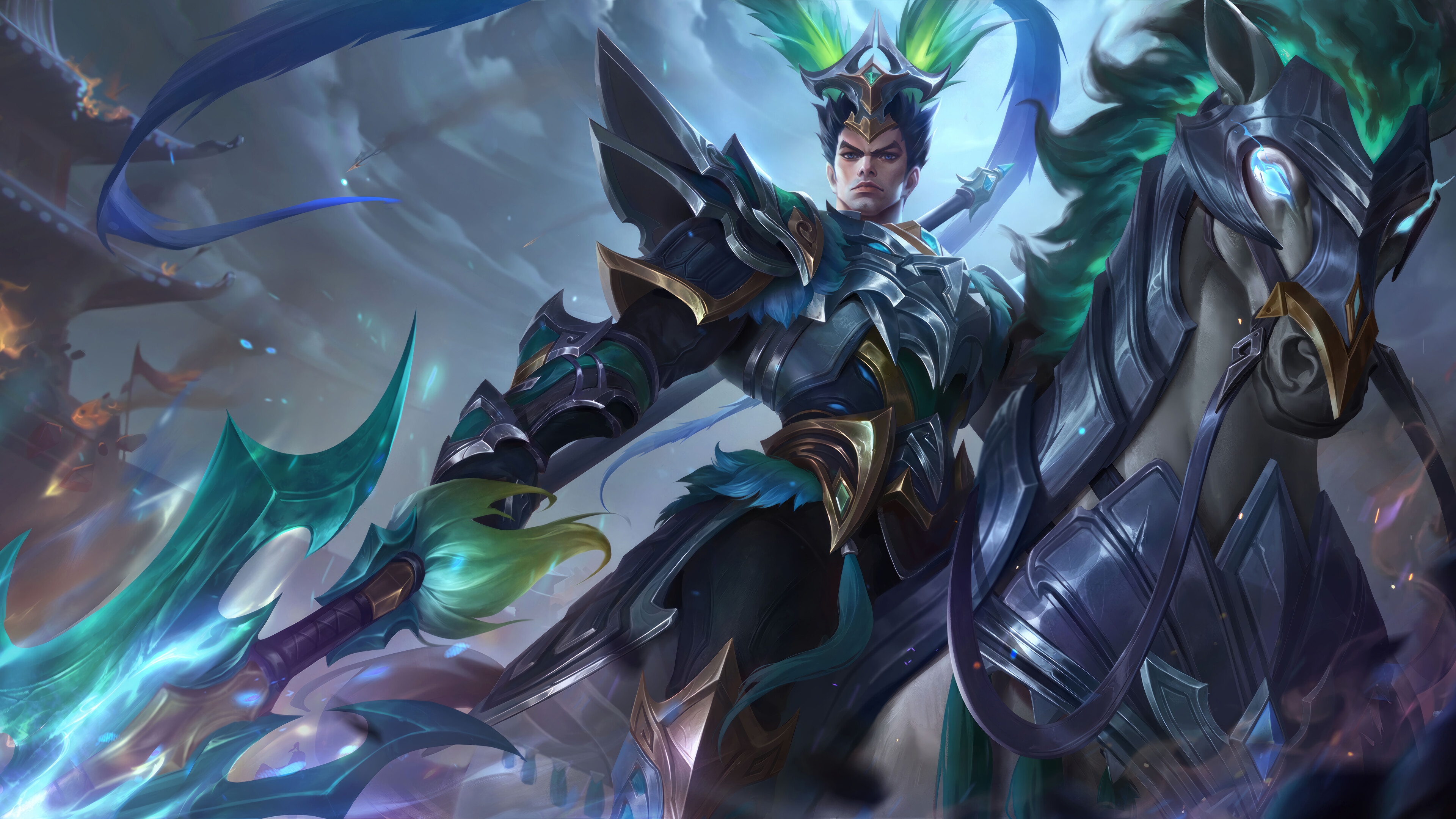 Jarvan IV from League of Legends 4K HD Wallpaper