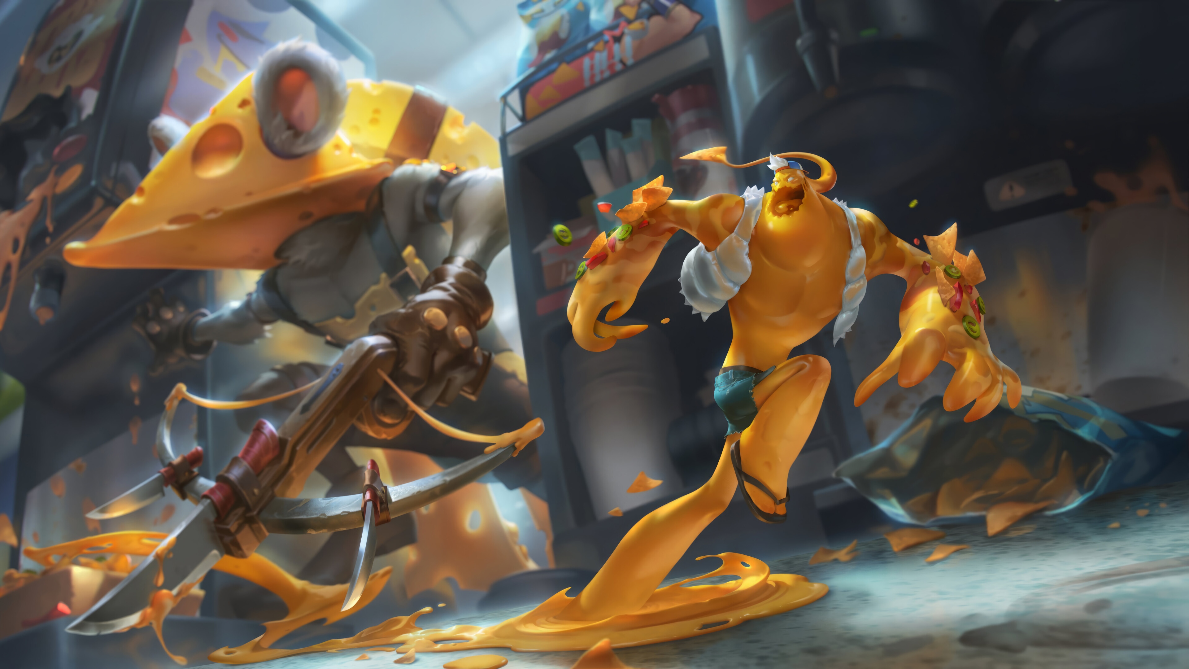 Zac from League of Legends in 4K HD Wallpaper
