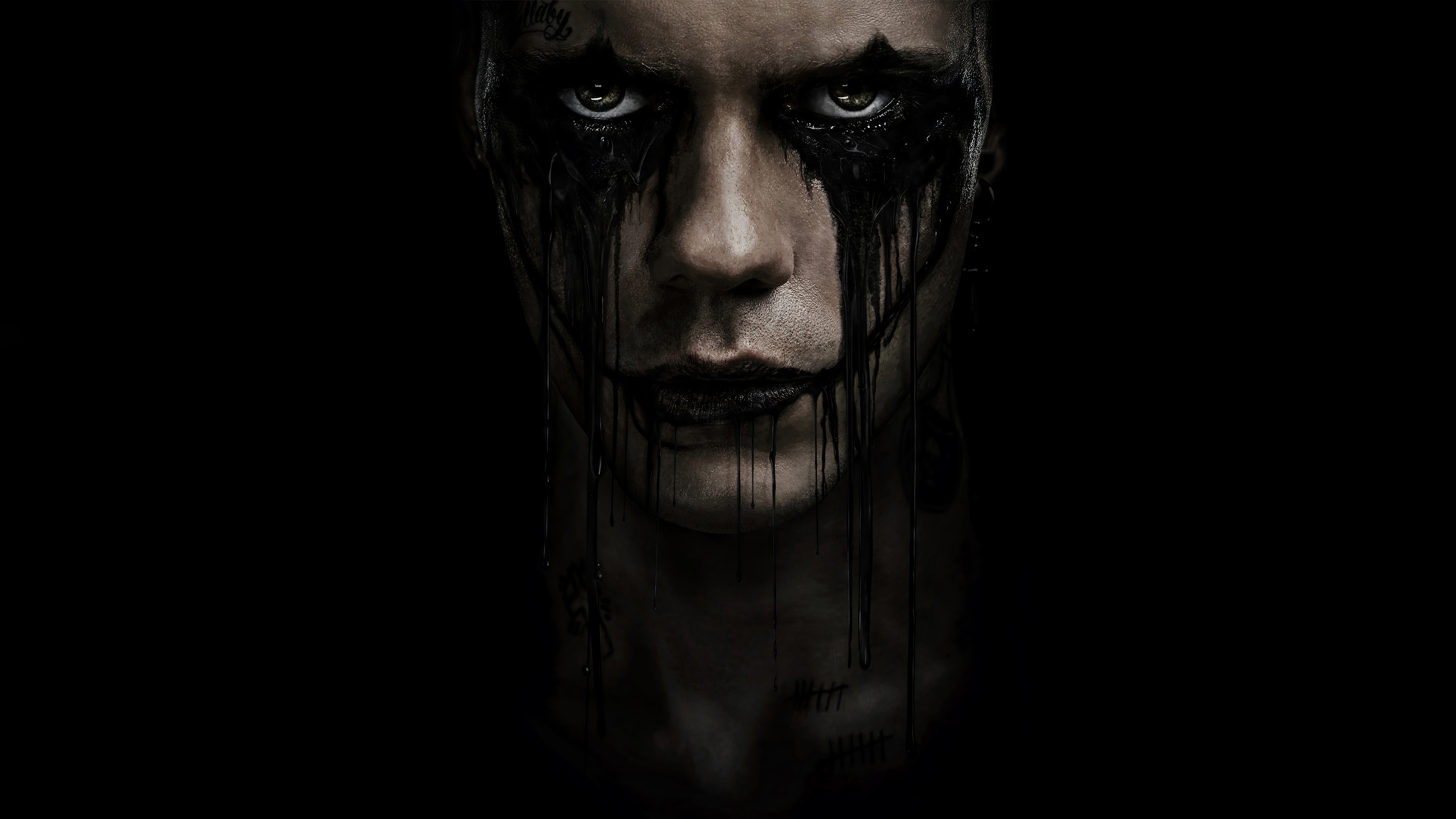 Bill Skarsgard as The Crow in 4K HD Wallpaper