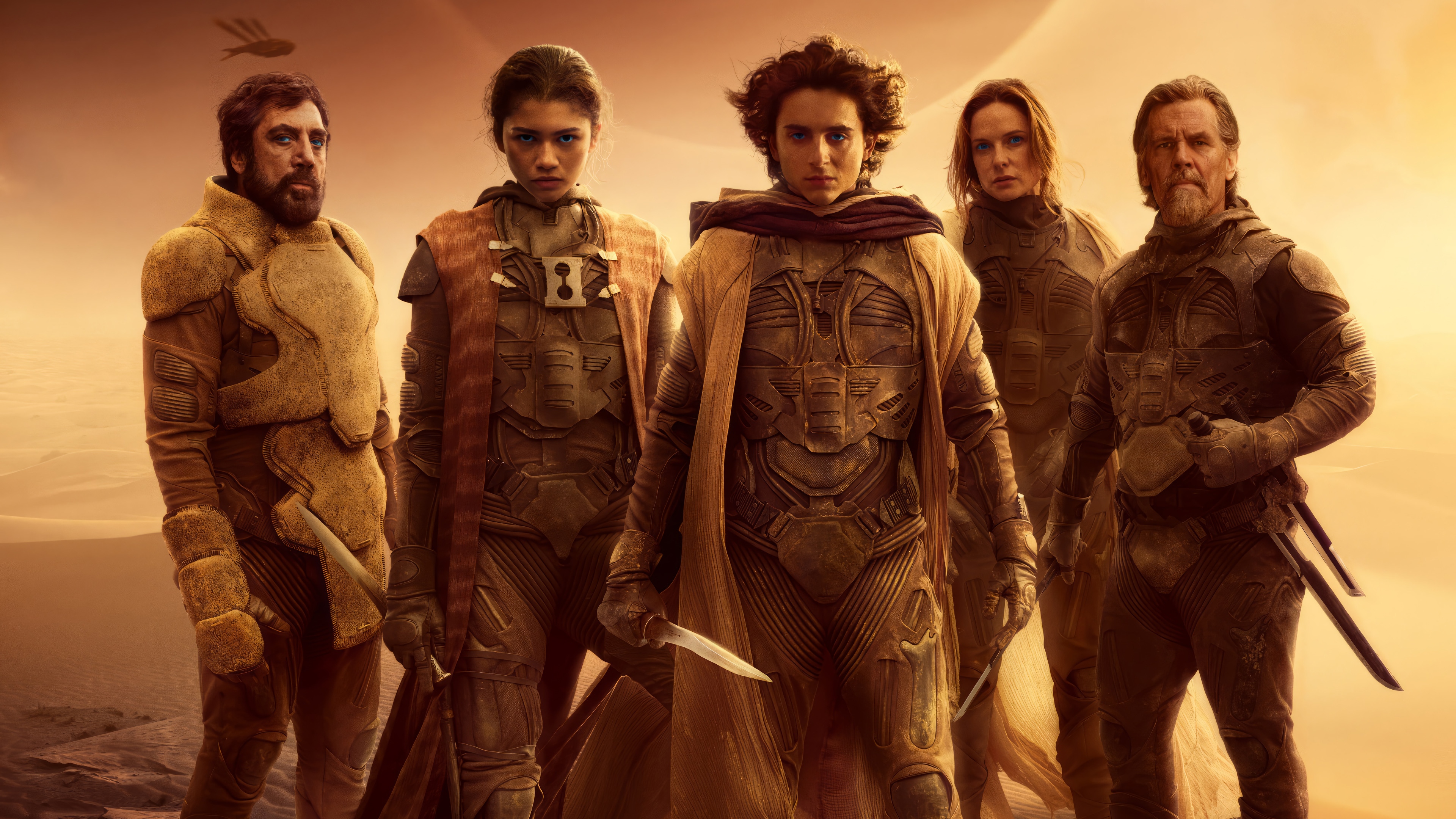 Dune: Part 2 Cast 4K HD Wallpaper