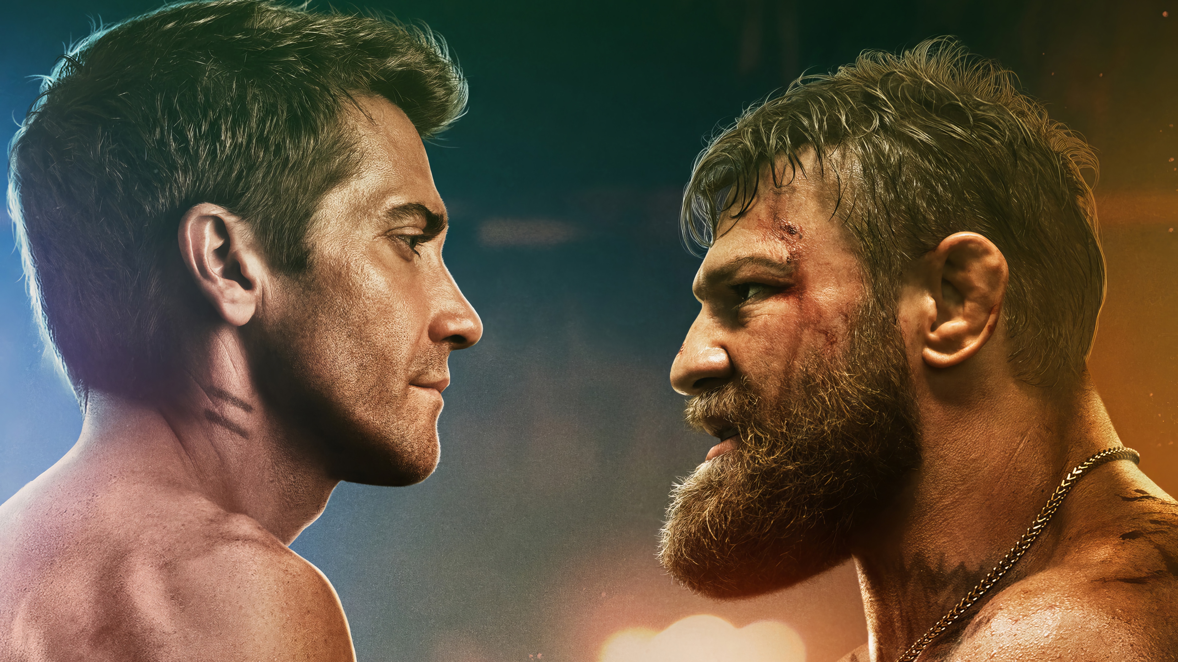 Road House Movie Poster with Jake Gyllenhaal and Conor McGregor HD Wallpaper