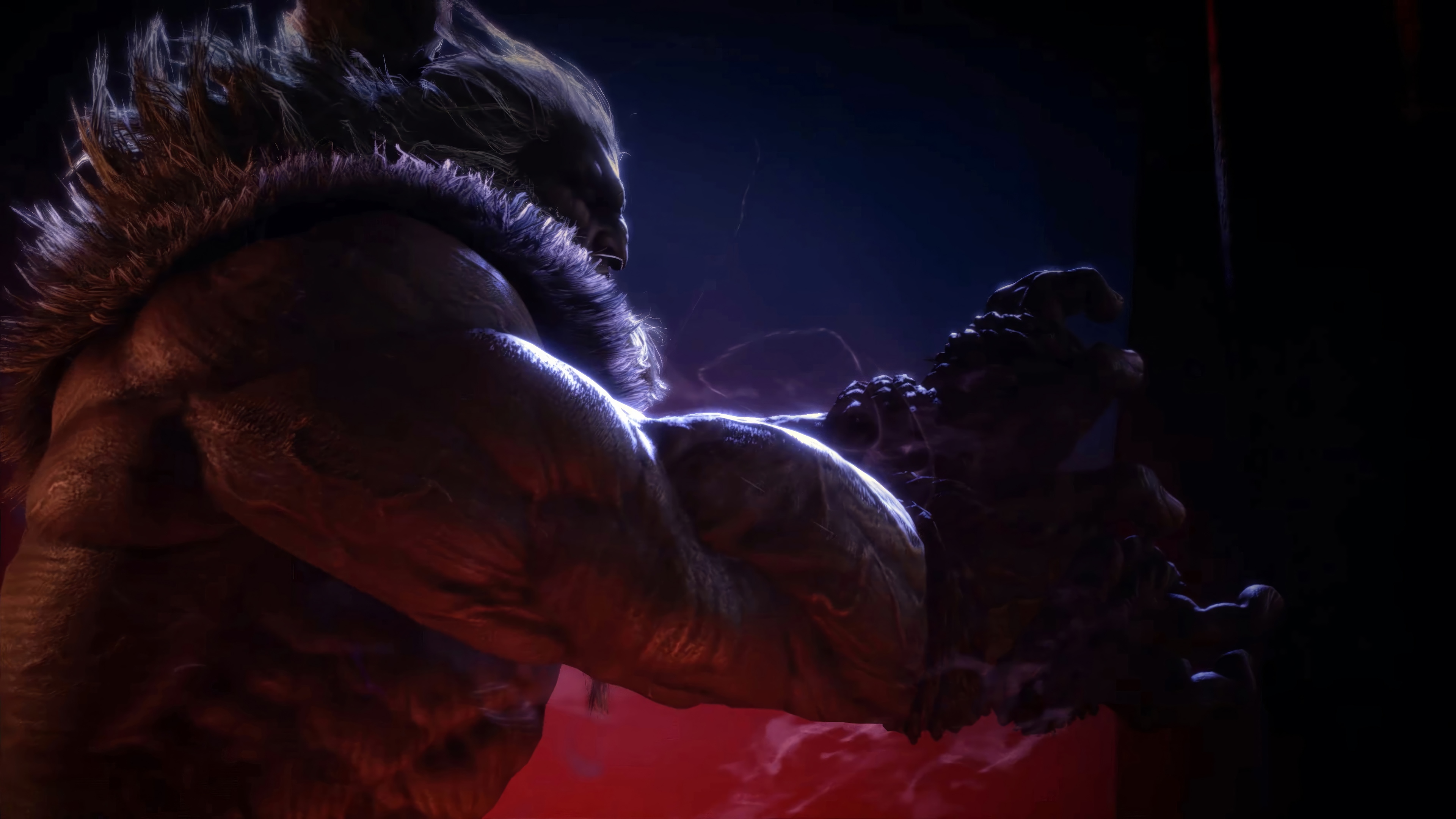 Akuma from Street Fighter 6 in 4K HD Wallpaper
