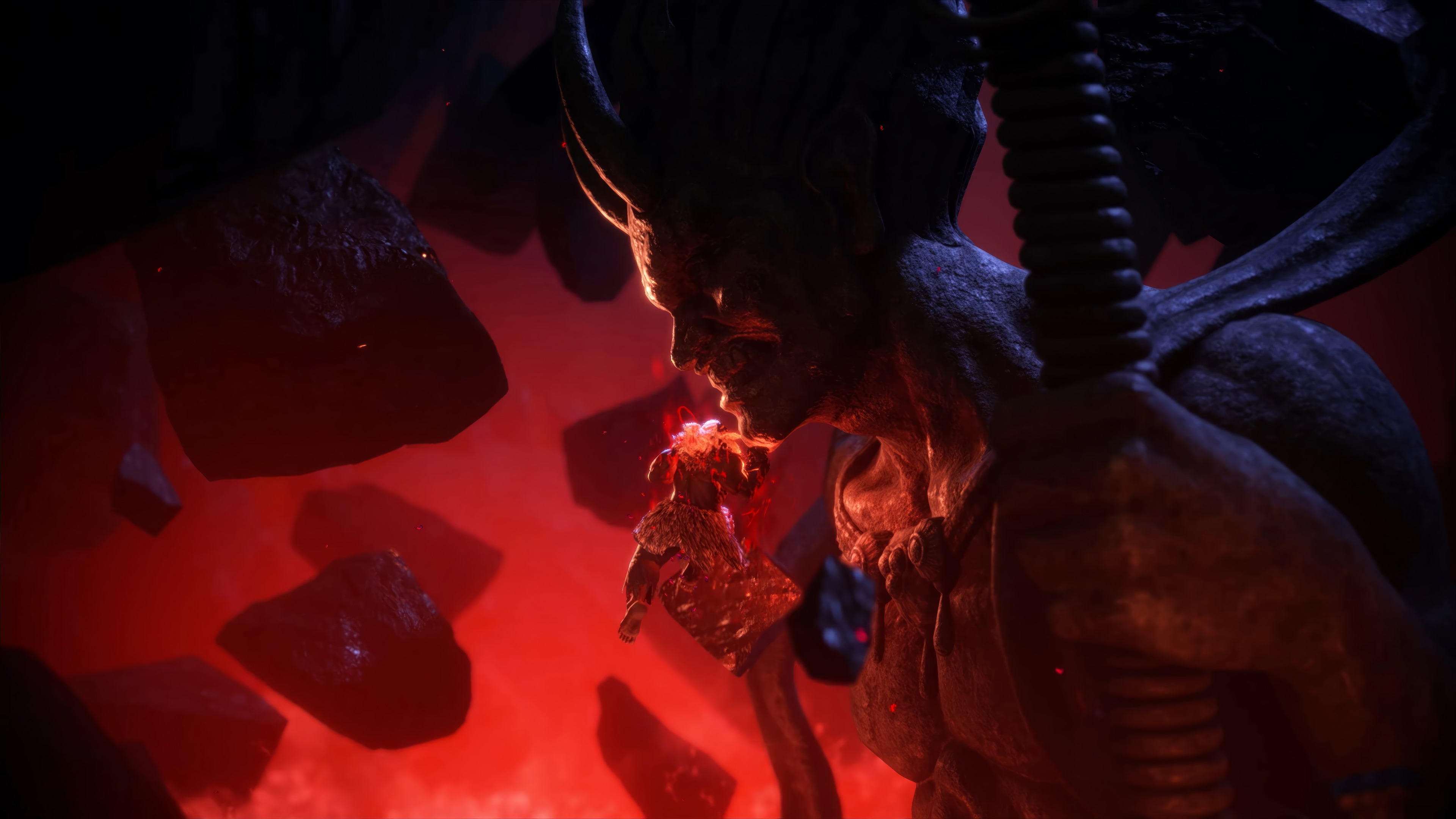 Akuma from Street Fighter 6 in 4K HD Wallpaper