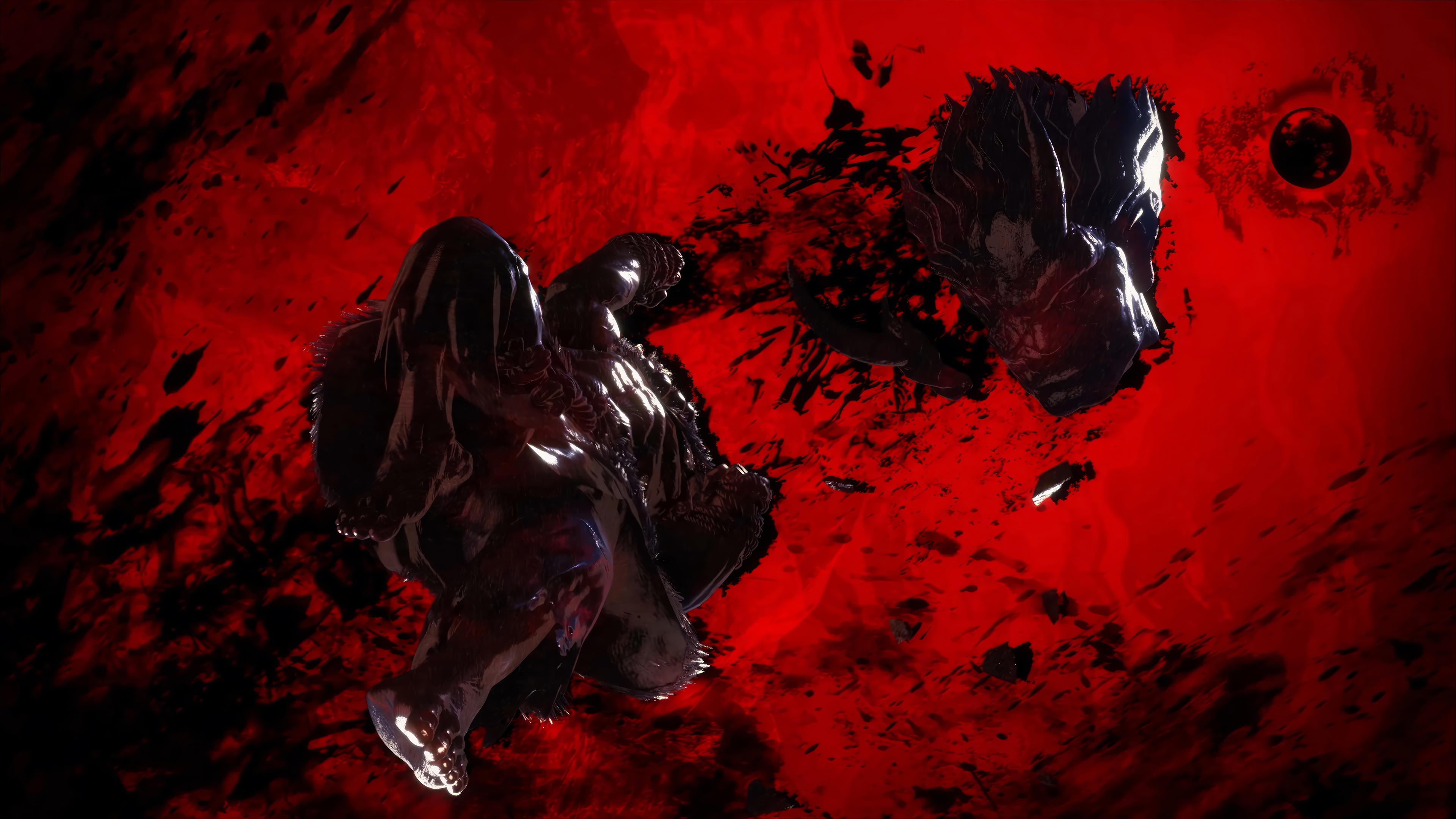 Akuma from Street Fighter 6 in 4K HD Wallpaper