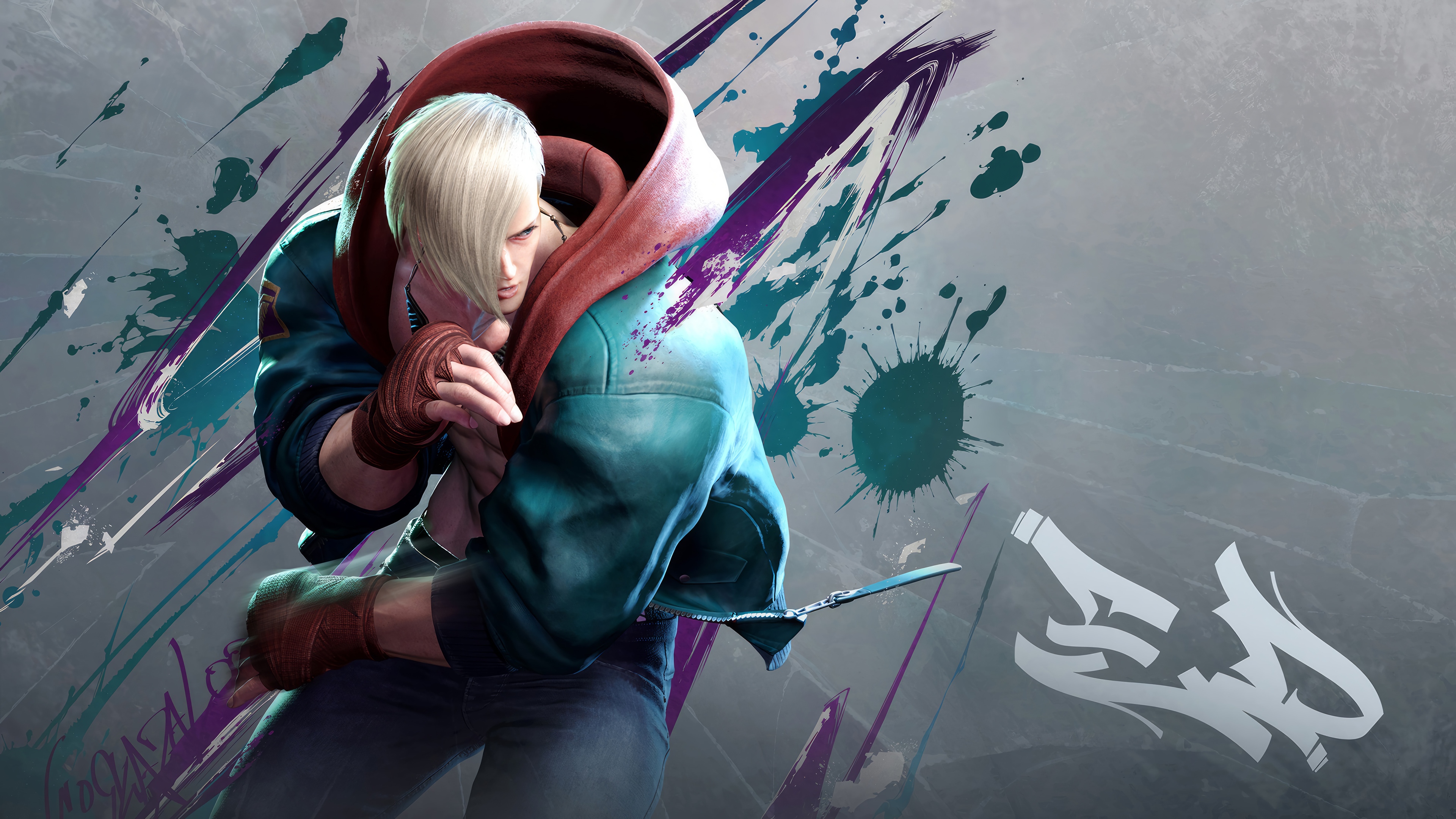 Ed from Street Fighter 6 4K HD Wallpaper