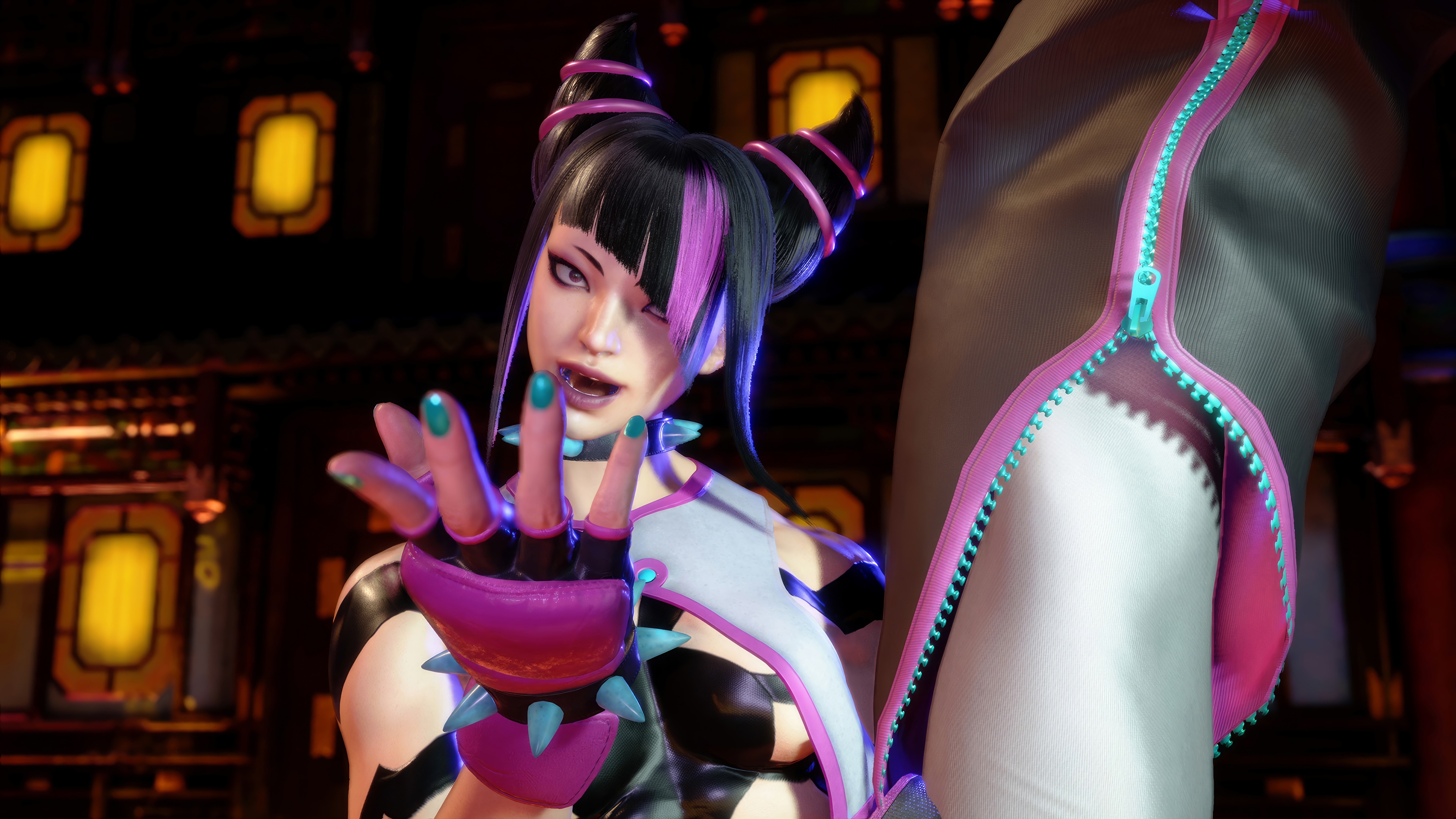 Juri Han from Street Fighter 6 in 4K HD Wallpaper