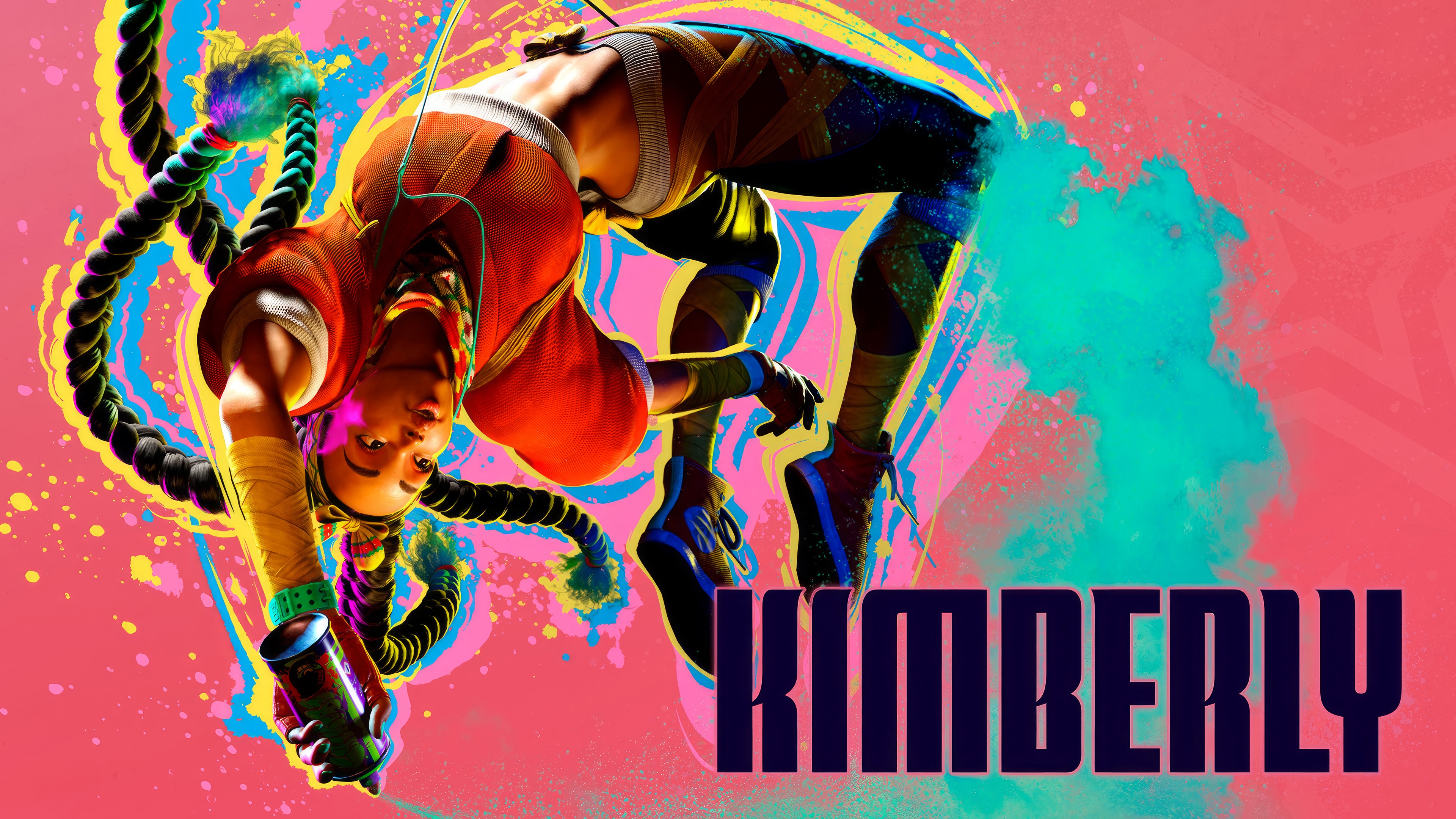 Kimberly from Street Fighter 6 4K HD Wallpaper