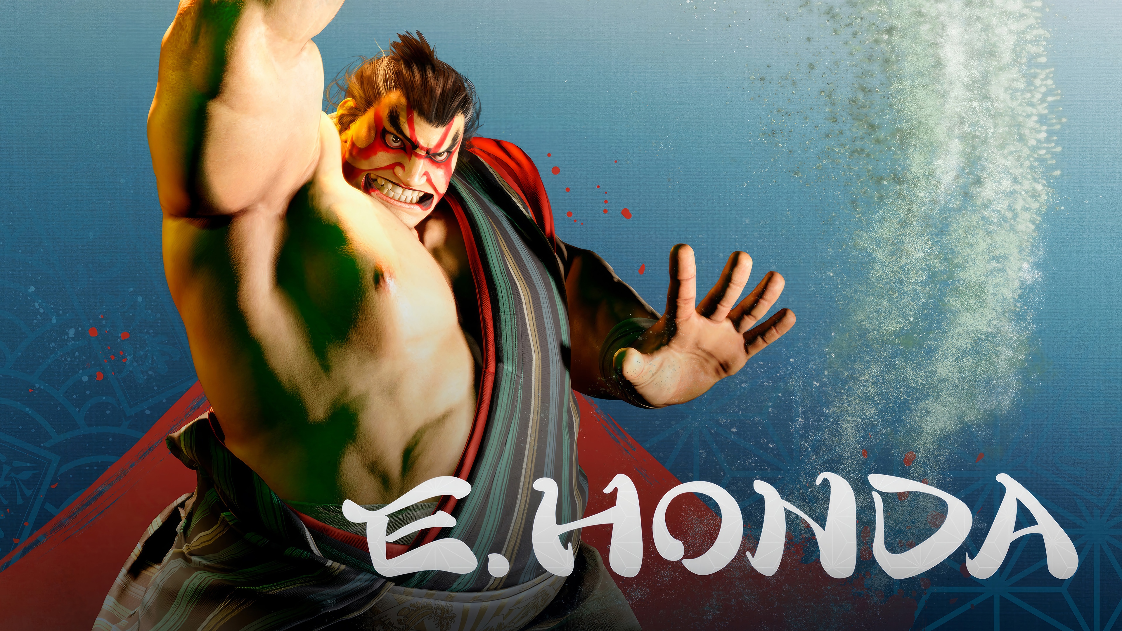 E. Honda from Street Fighter 6 4K HD Wallpaper