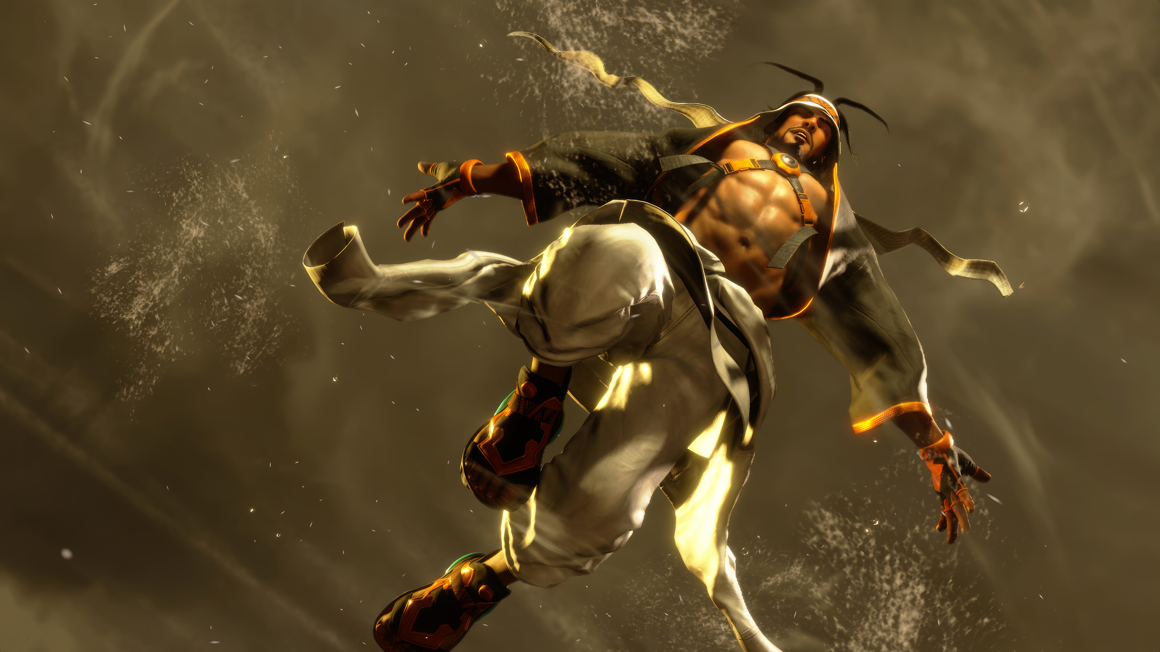 Rashid in Street Fighter 6 4K HD Wallpaper