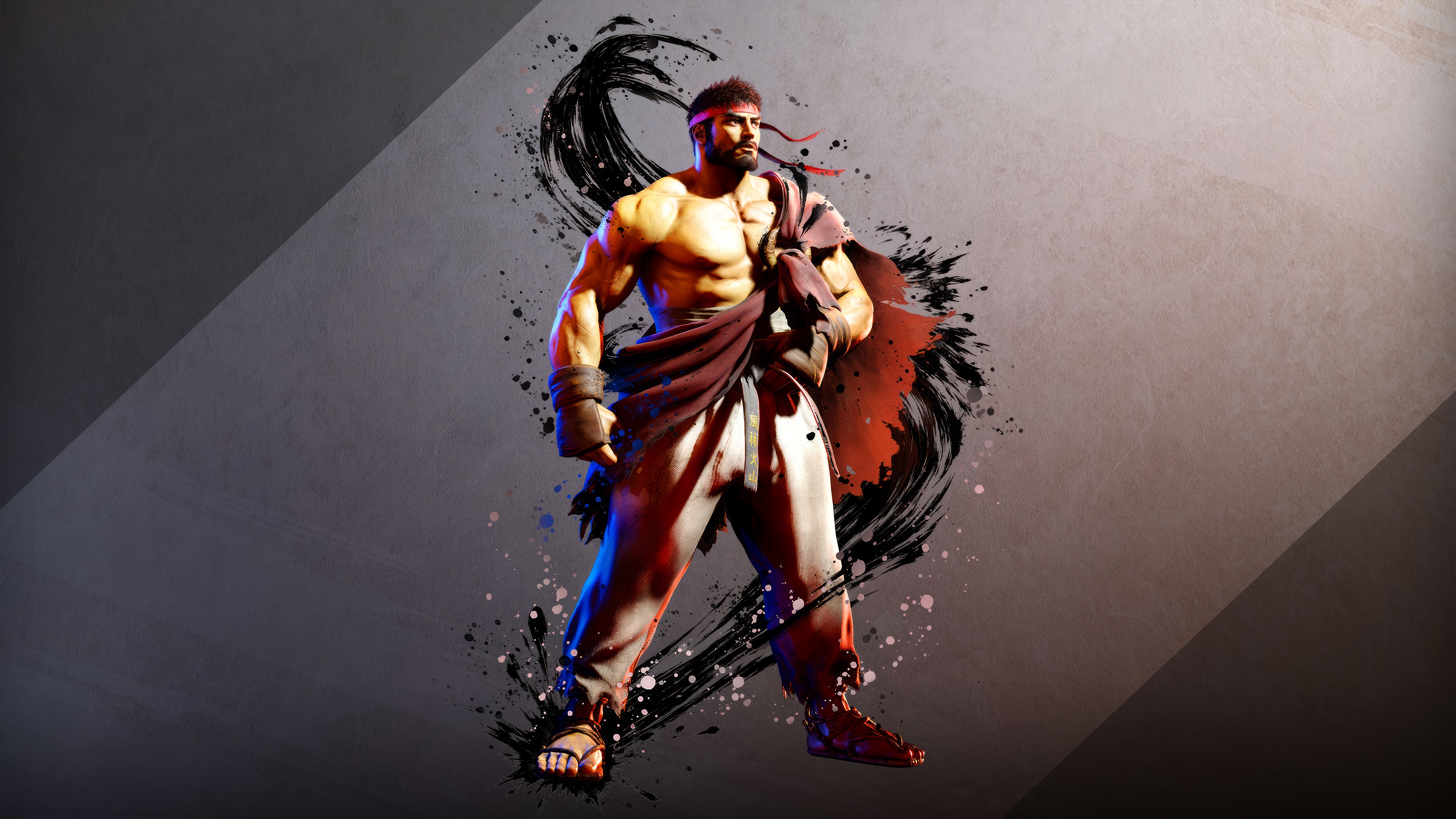 Ryu from Street Fighter 6 in 4K HD Wallpaper