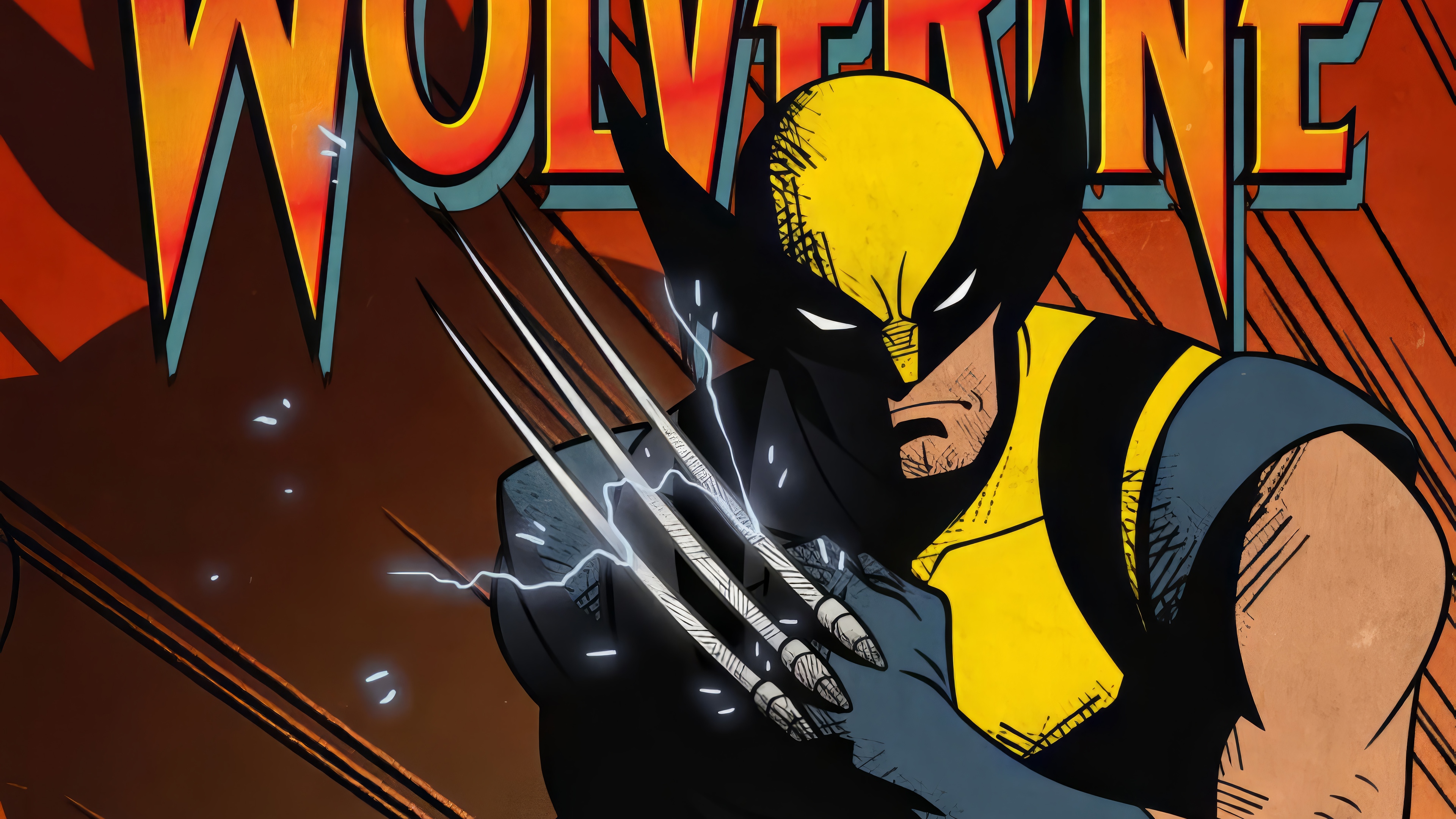 Wolverine from X-Men 97 4K HD Wallpaper