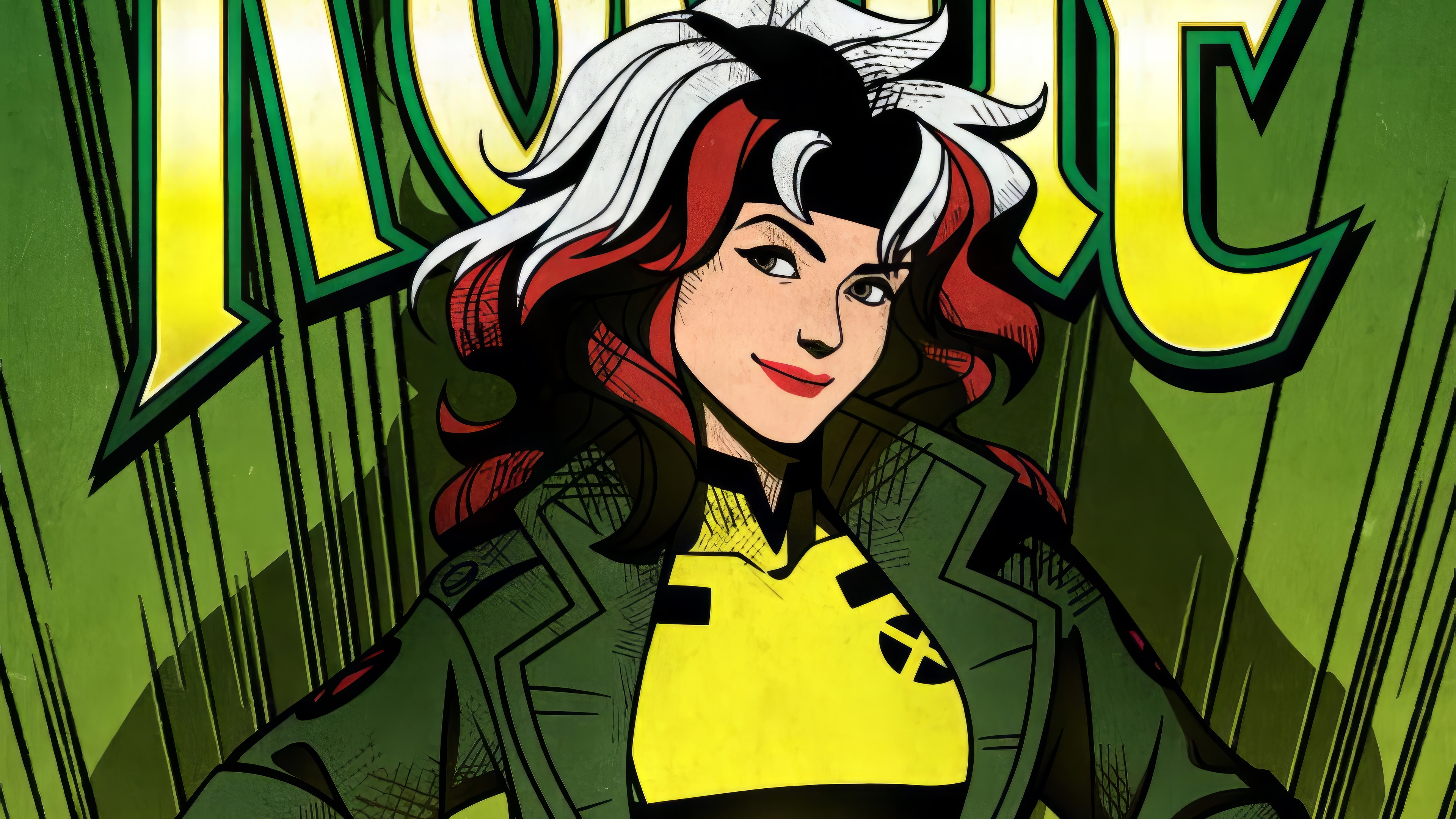 Rogue from X-Men 97 4K HD Wallpaper