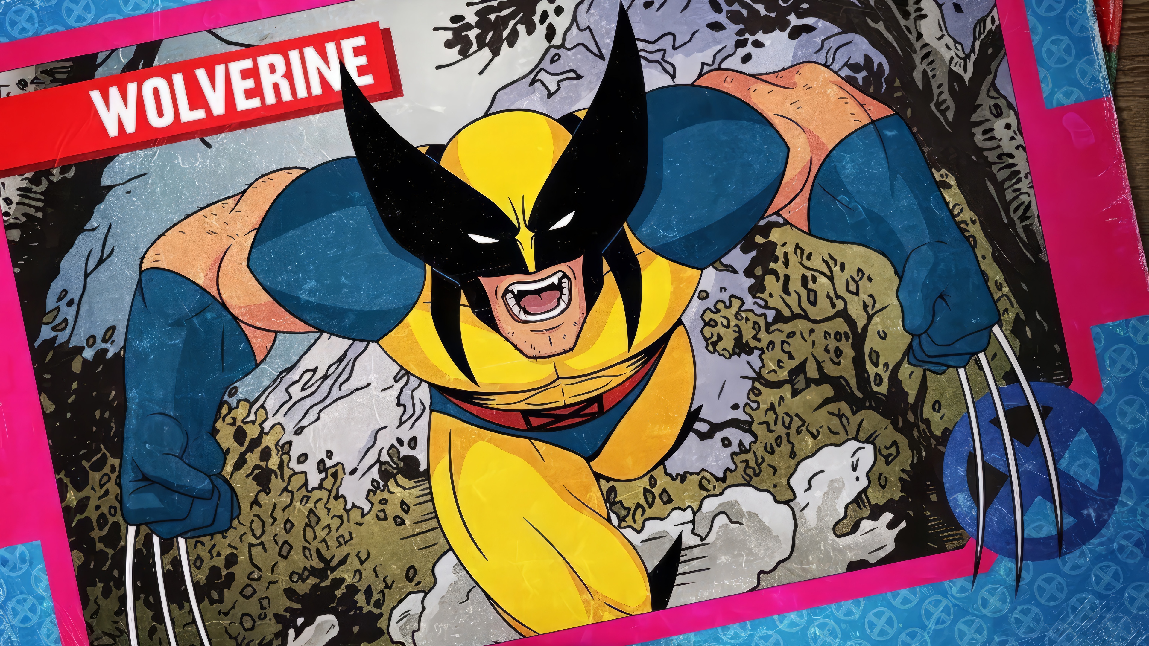Wolverine from X-Men 97 4K HD Wallpaper