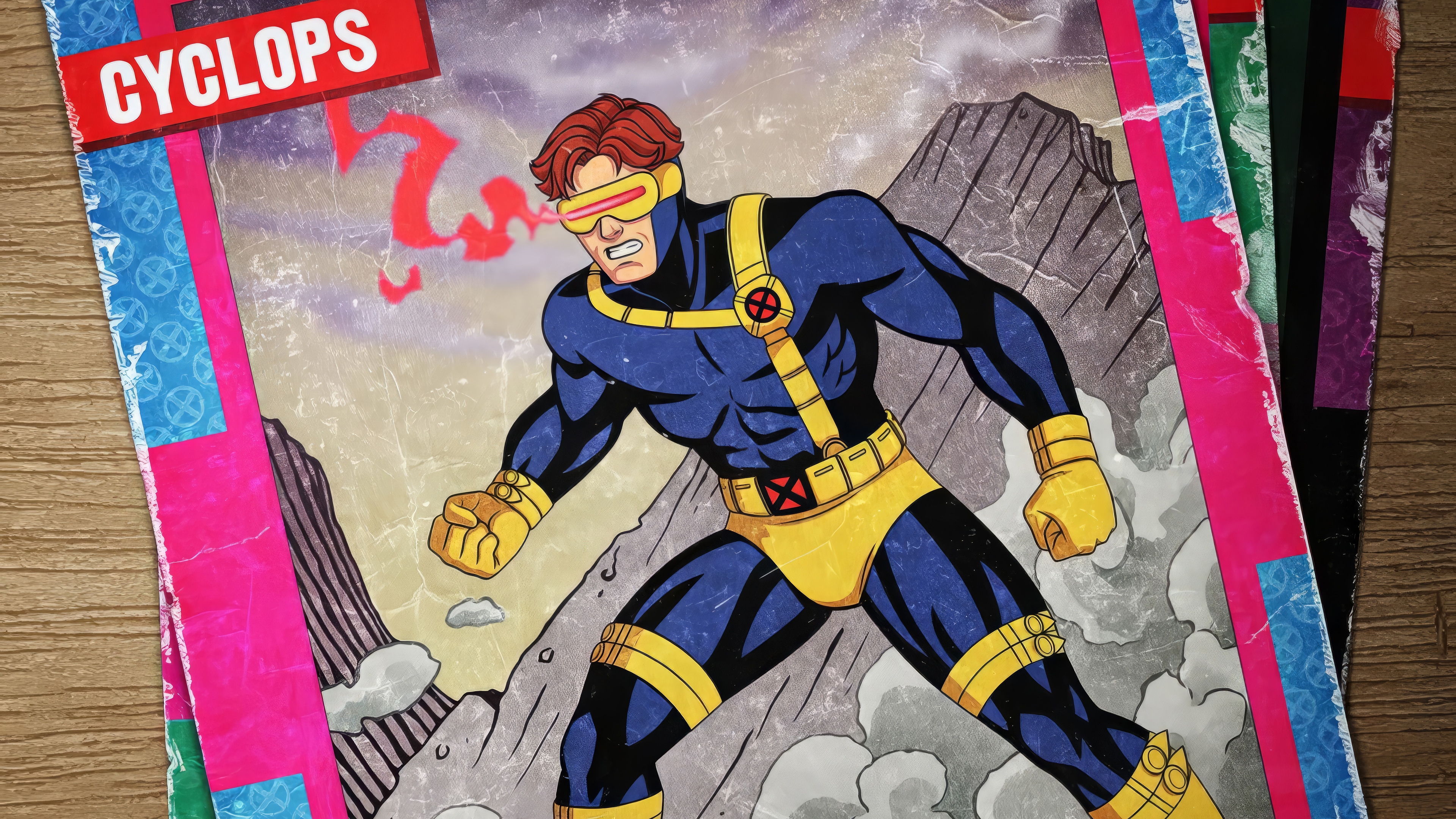 Cyclops from X-Men 97 4K HD Wallpaper