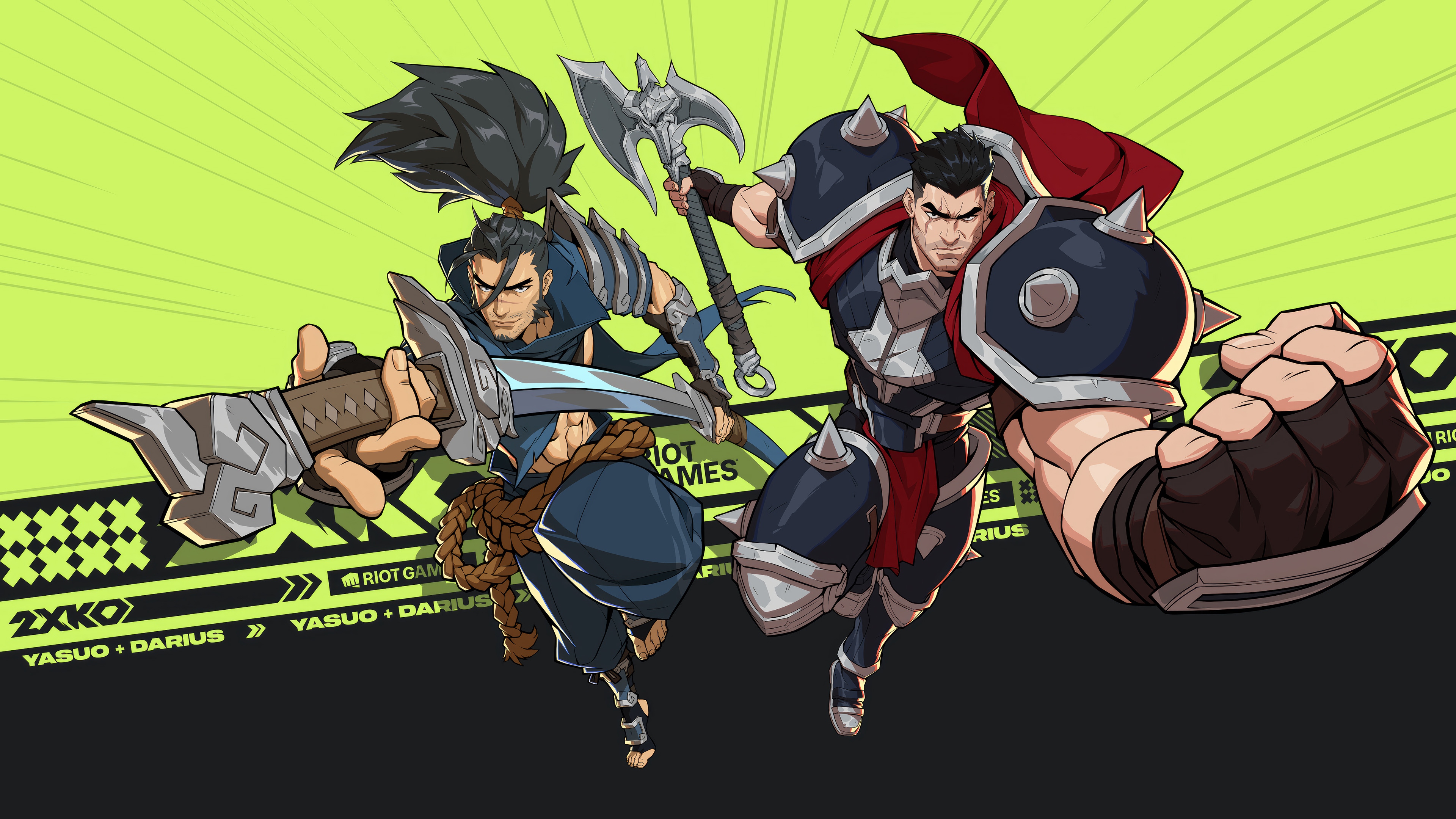 Yasuo and Darius from League of Legends HD Wallpaper