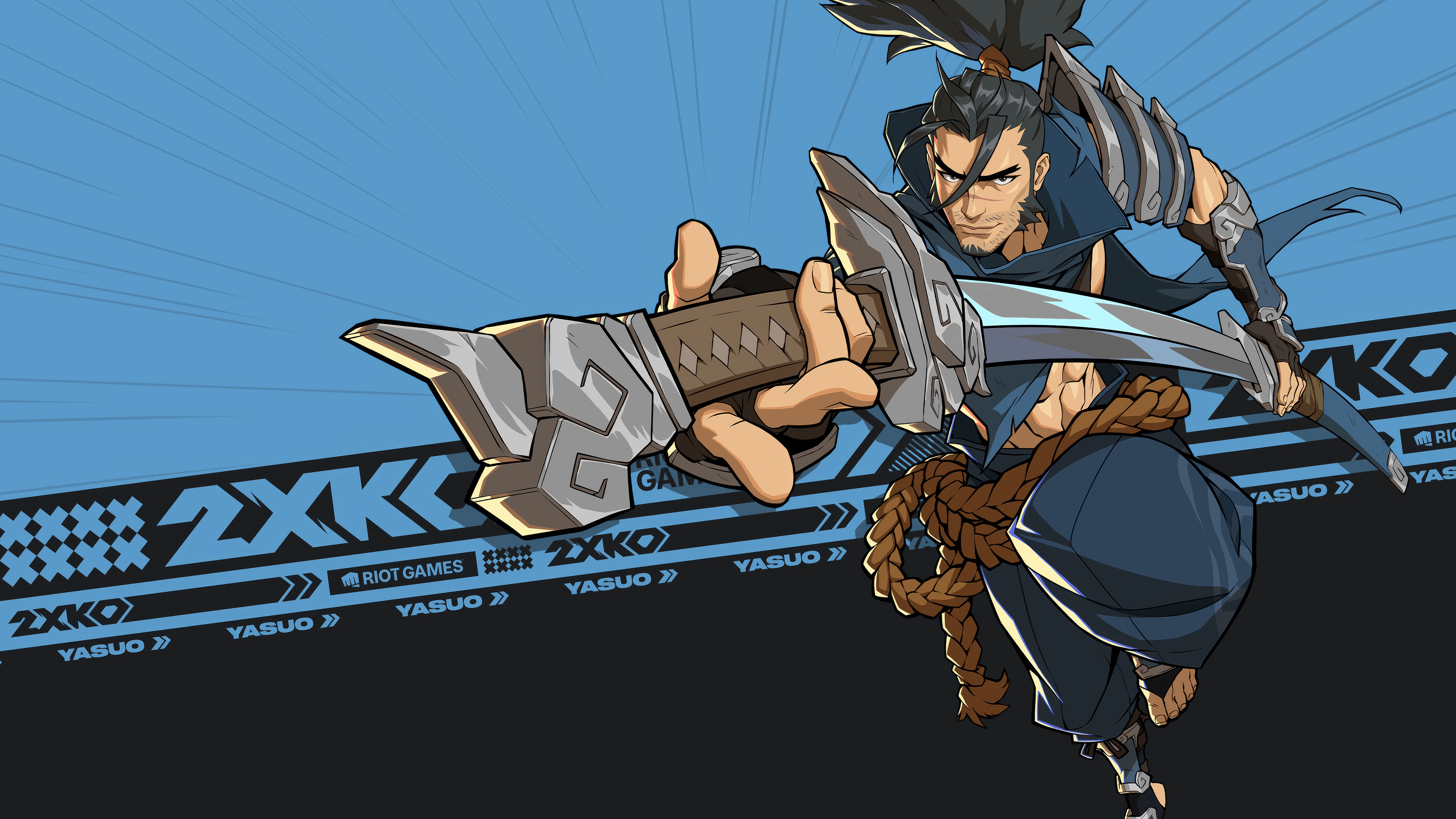 Yasuo from League of Legends 4K HD Wallpaper