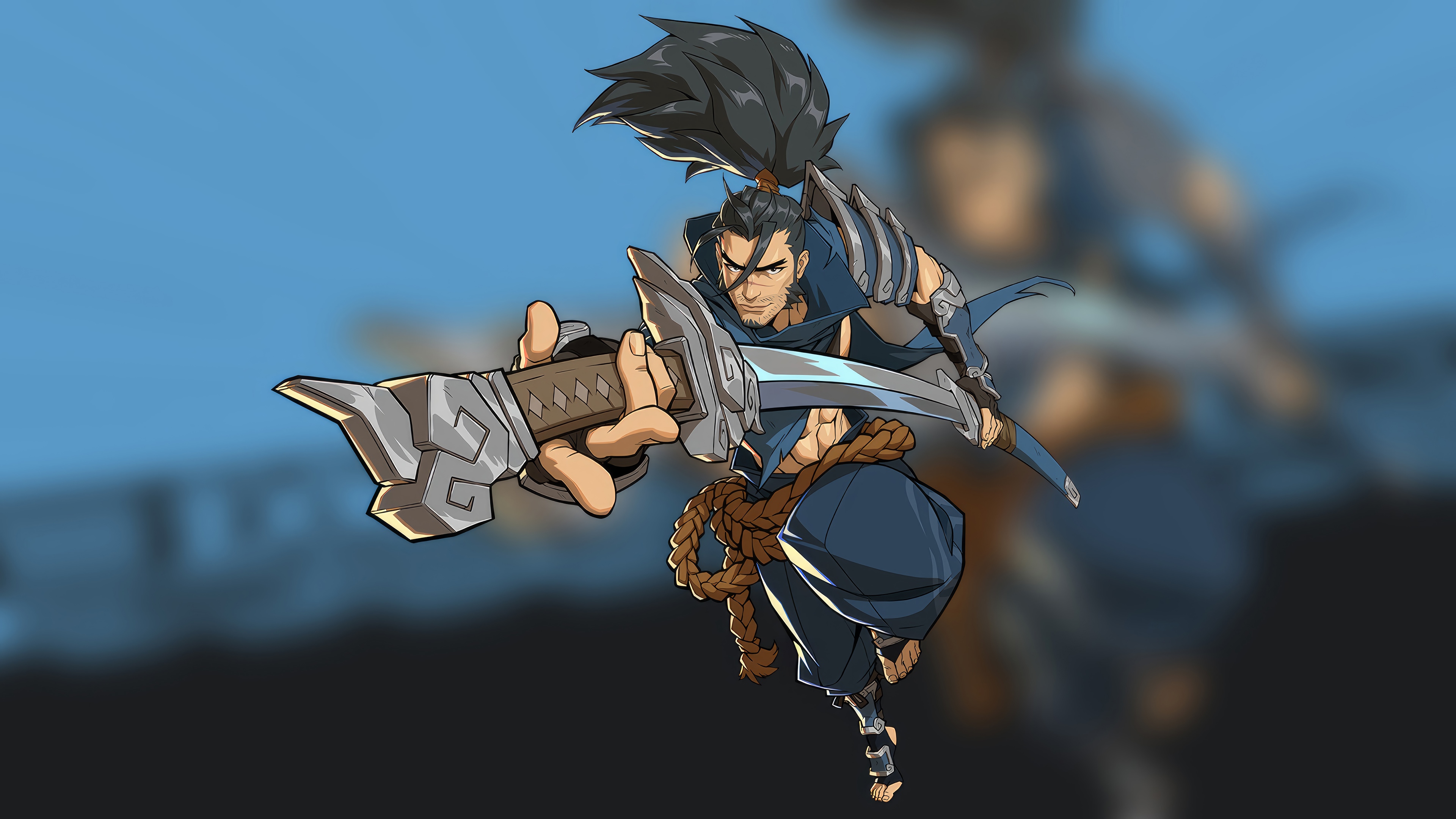 Yasuo from League of Legends 4K HD Wallpaper