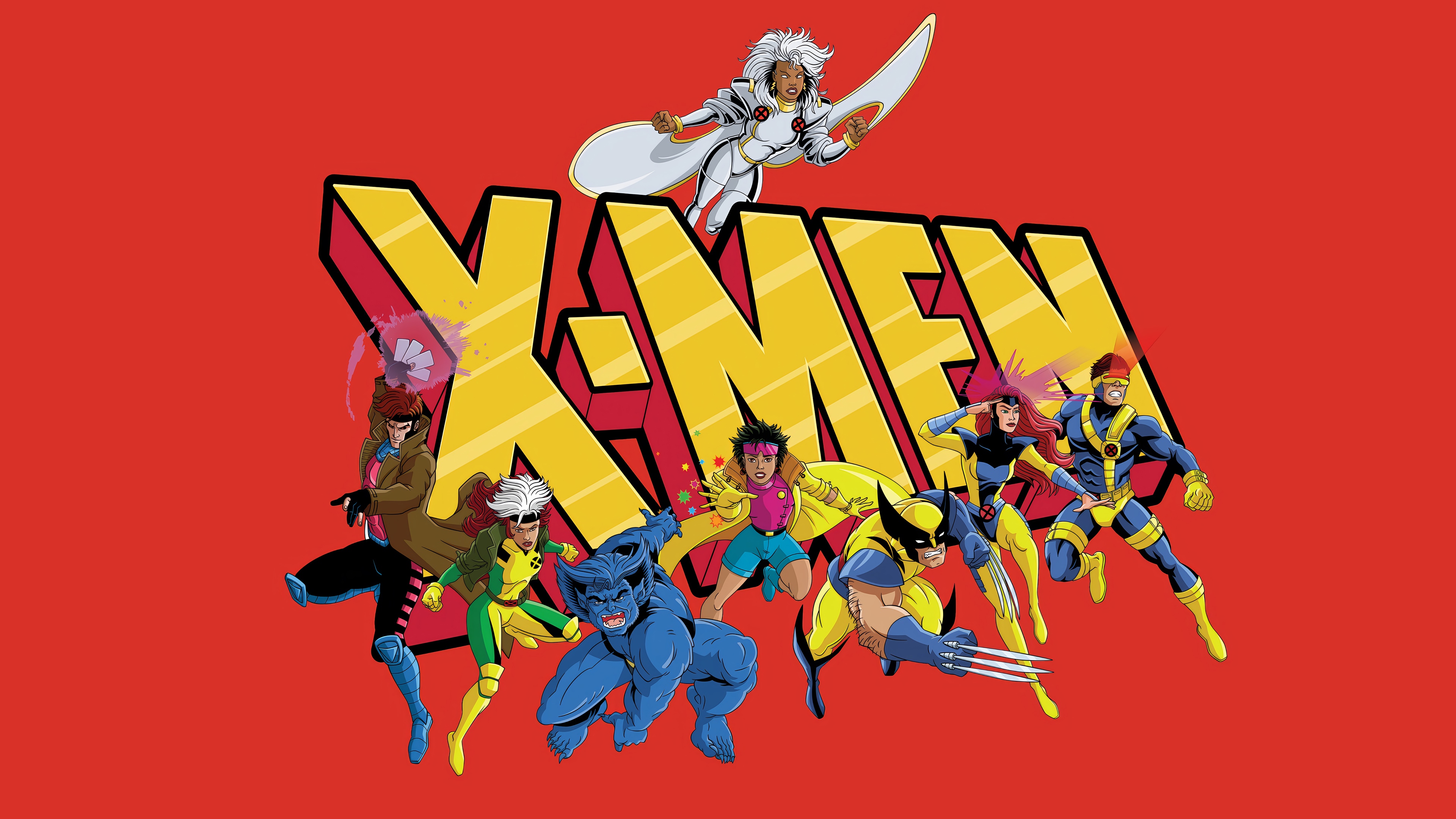 X-Men 97 Cartoon 4K HD Wallpaper