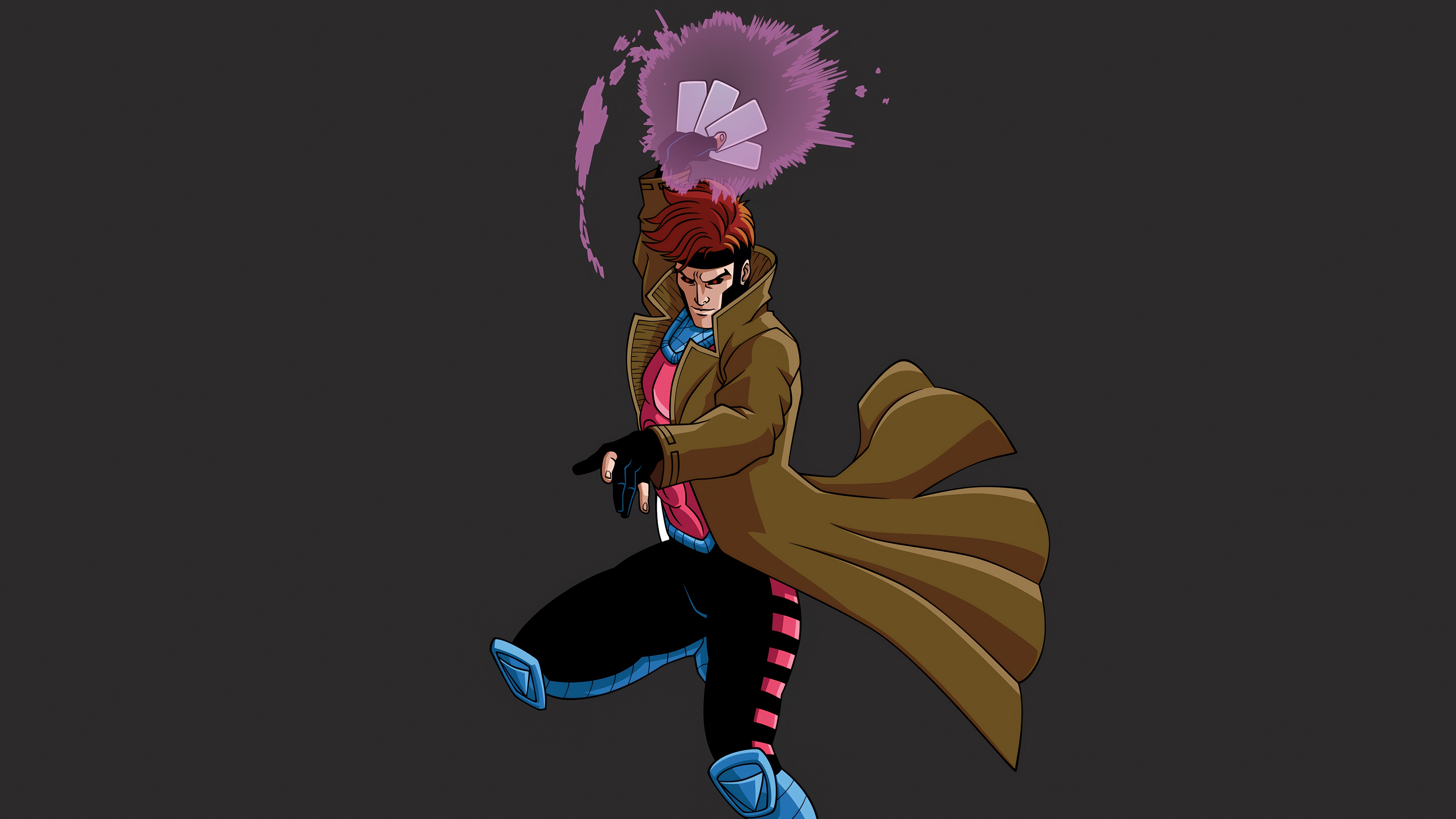 Gambit from X-Men 97 in 4K HD Wallpaper