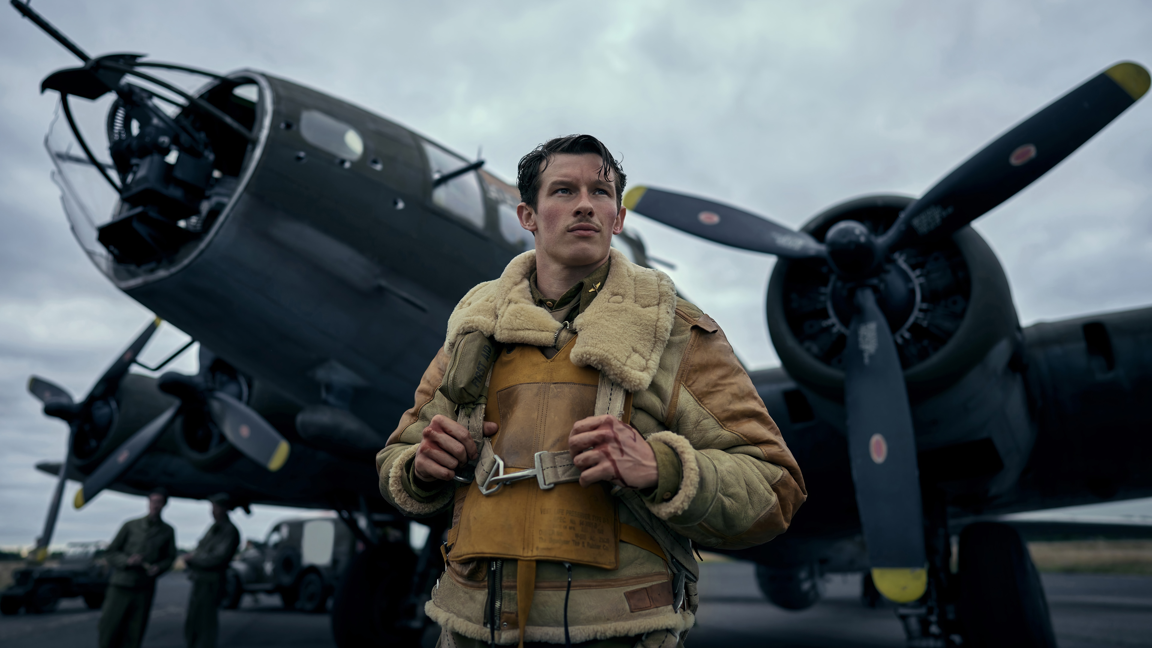 Masters of the Air 4K: Callum Turner HD Wallpaper