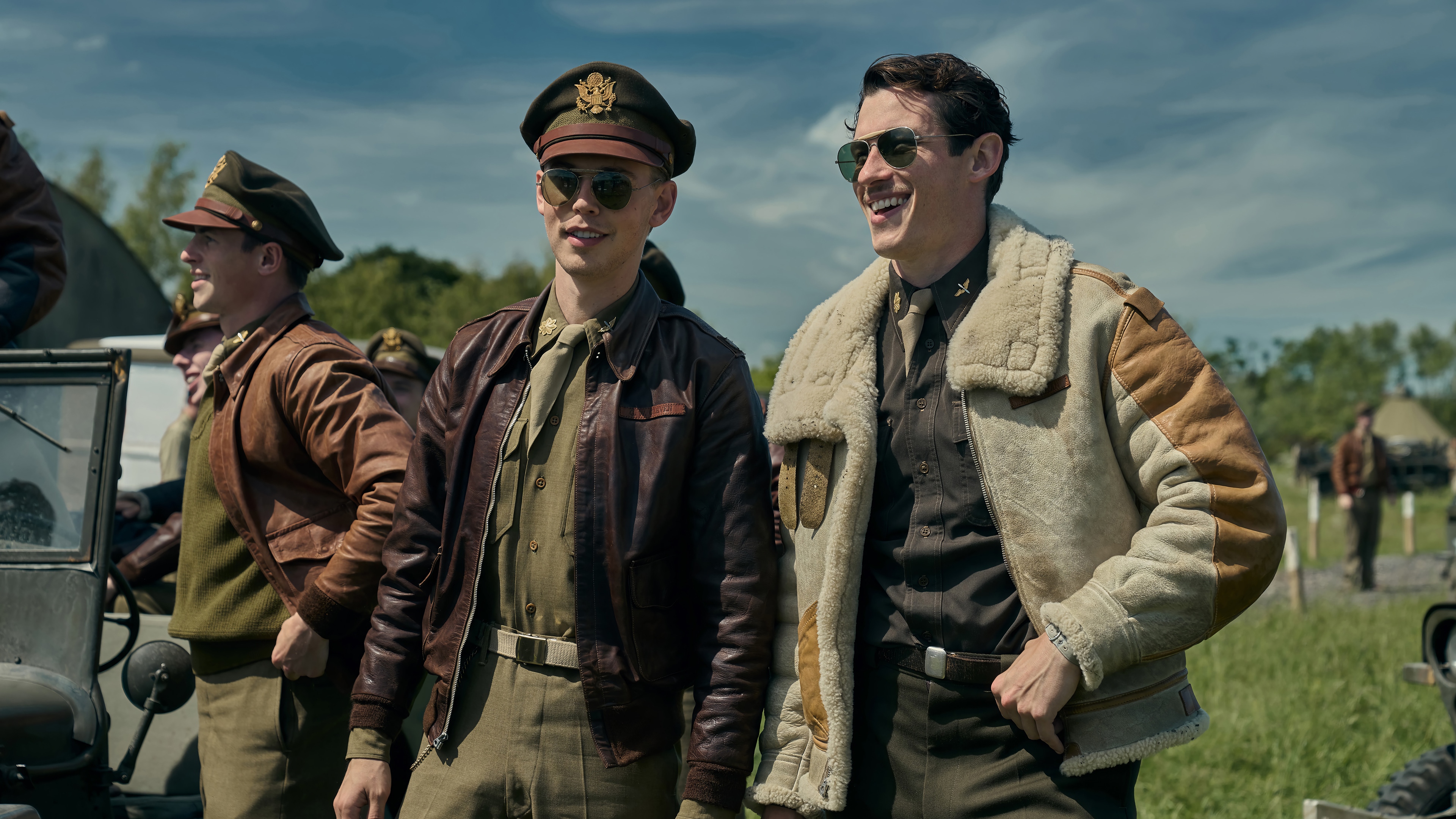 Masters of the Air: Austin Butler and Callum Turner HD Wallpaper